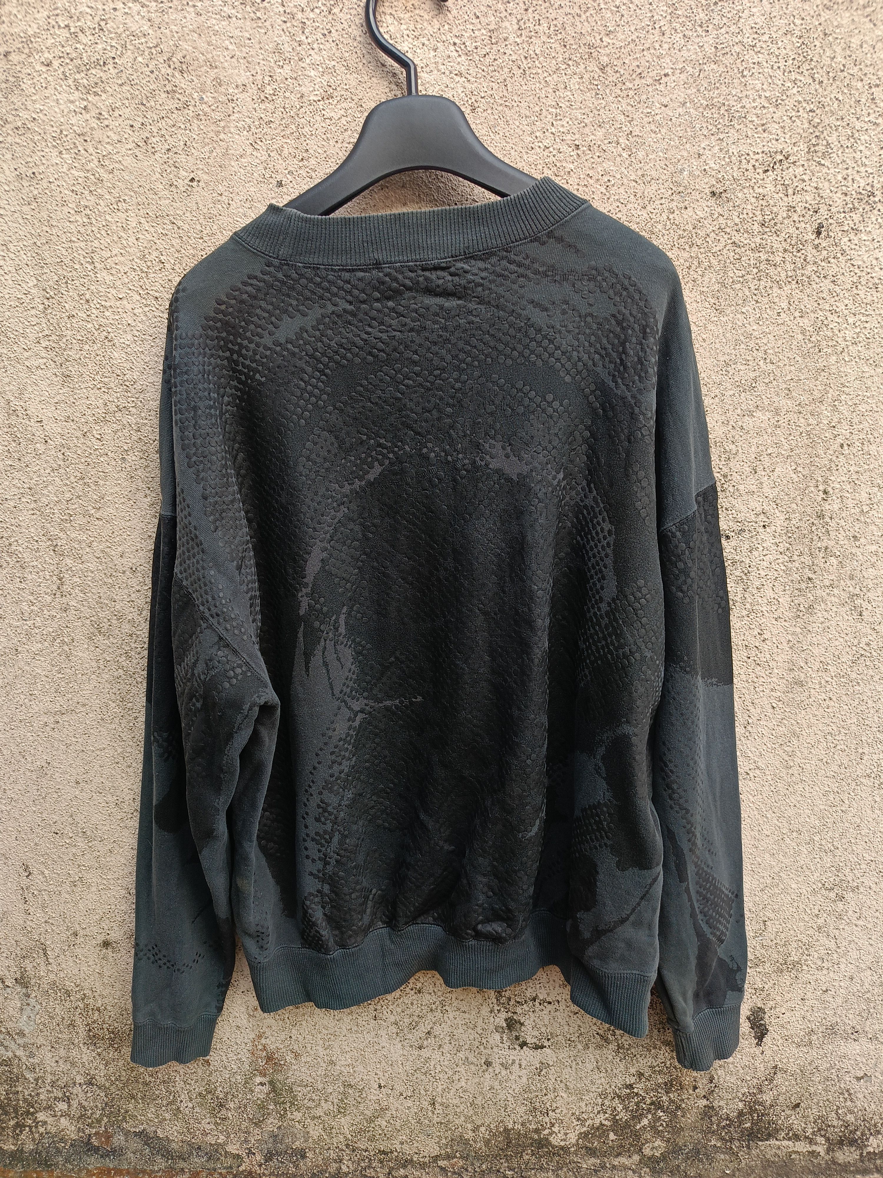 Issey Miyake 80's Issey Miyake Archive Dot Marbling Sweatshirt Size US L / EU 52-54 / 3 - 3 Thumbnail