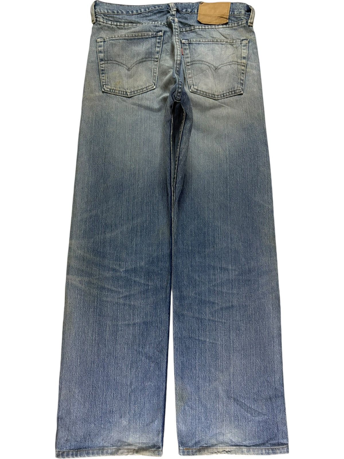 Vintage 90s Levis 512 Mud Wash Grunge Ripped Baggy Jeans