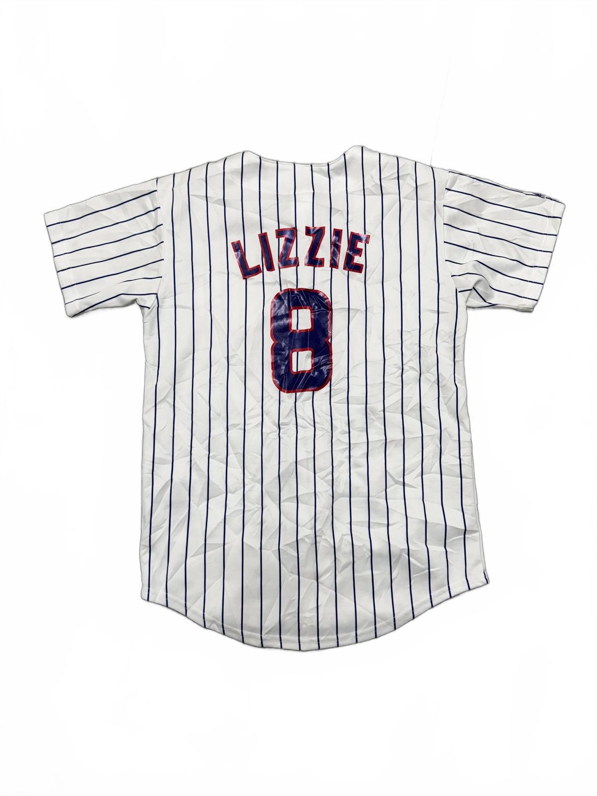Majestic Chicago Cubs Pinstripe Jersey "Lizzie" Size US L / EU 52-54 / 3 - 5 Thumbnail