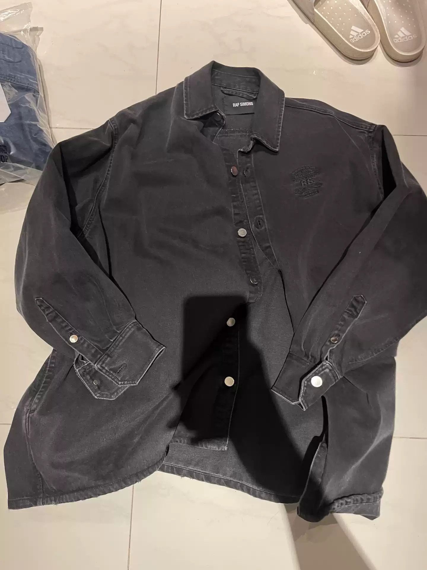 Tokyo Raf Simons Online Store Raf Simons Denim Shirt Jacket