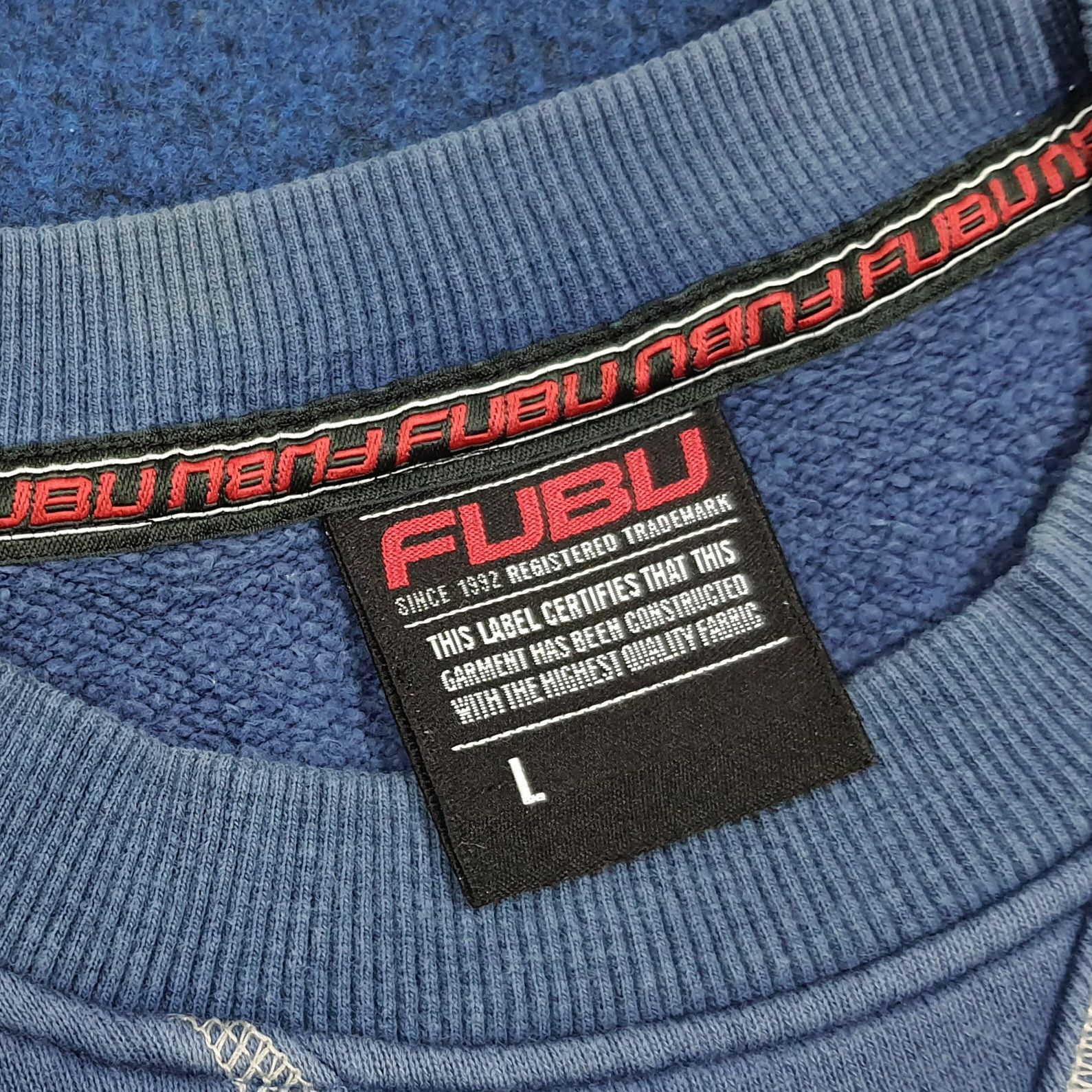 Fubu Vintage Platinum FUBU Streetwear Sweatshirt C283N1 Size US XL / EU 56 / 4 - 8 Thumbnail