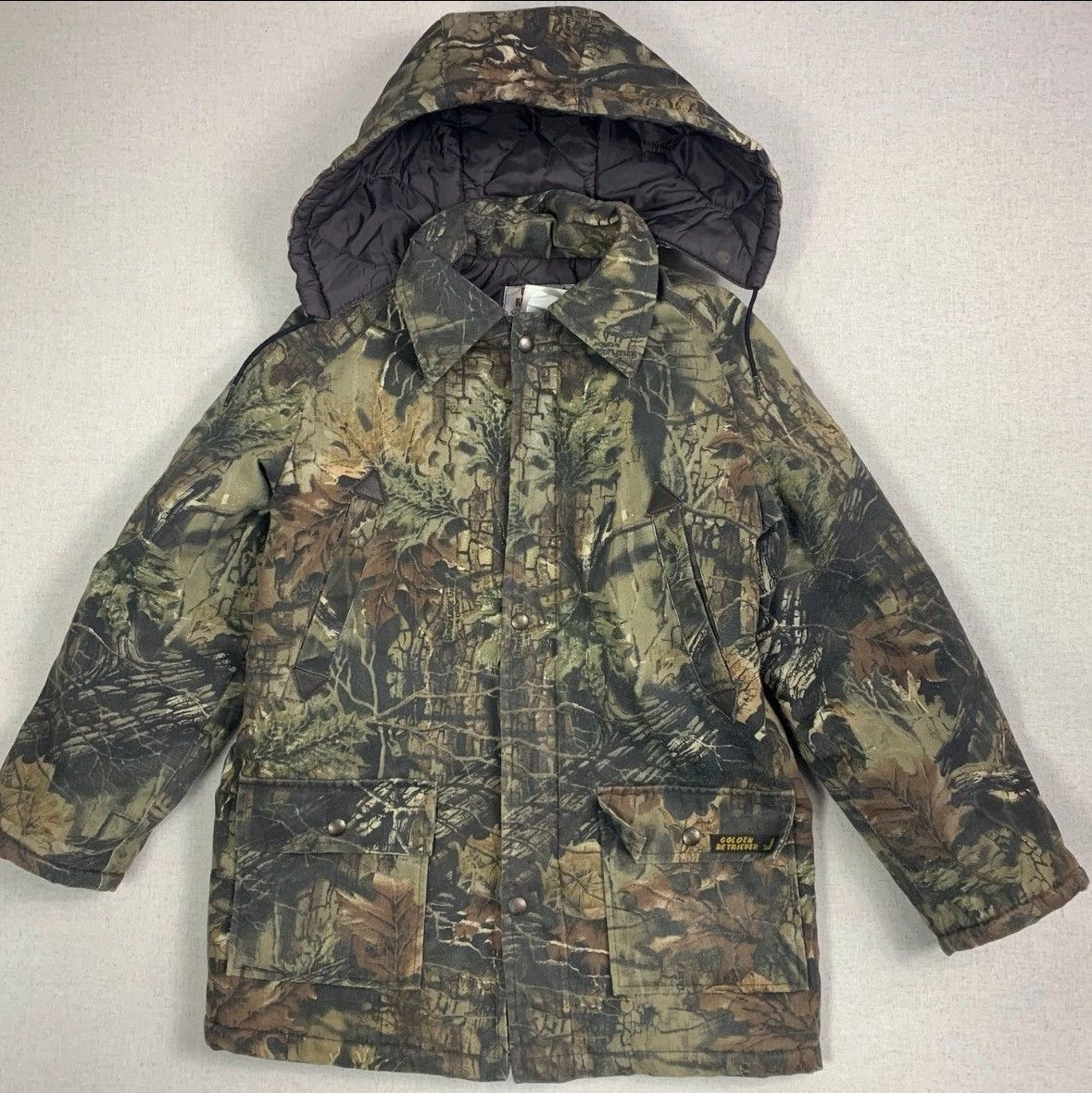 Realtree Vintage Real Tree Camo Canvas Jacket Golden Retriever Size US S / EU 44-46 / 1 - 1 Thumbnail