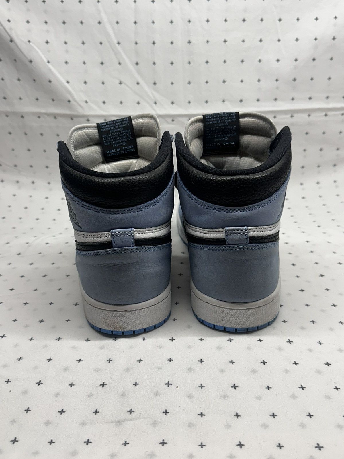 Nike University Blue Air Jordan 1 Retro High *used Size US 9 / EU 42 - 11 Thumbnail