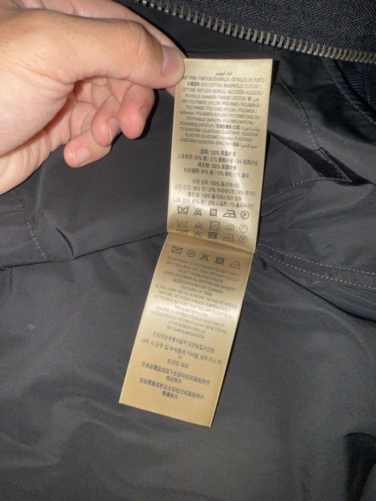 Burberry Burberry Black Nylon Bomber Jacket Size US M / EU 48-50 / 2 - 8 Thumbnail
