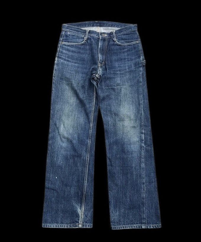 Japanese Brand WIDE LEG SELVEDGE THE NINE HEADS DENIM Size US 31 - 1 Thumbnail