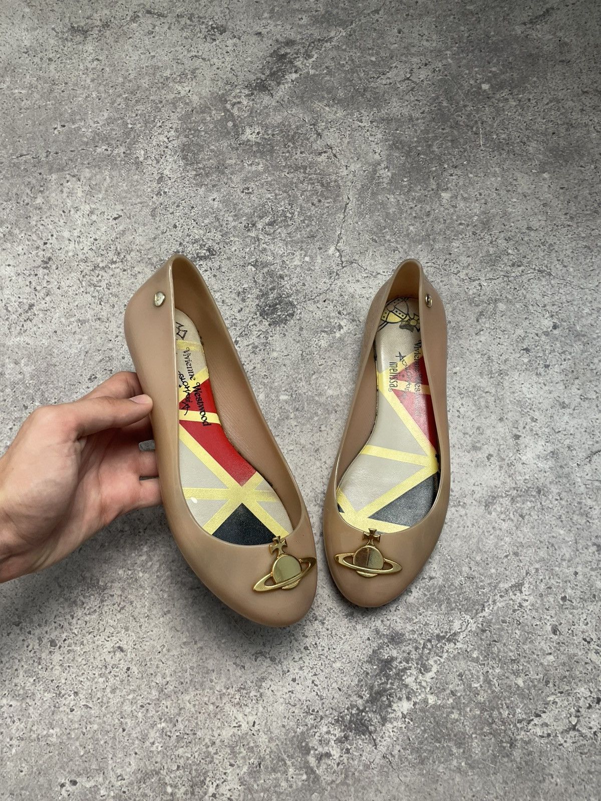 Vivienne Westwood Mellisa Anglomania Balet Orb Flats
