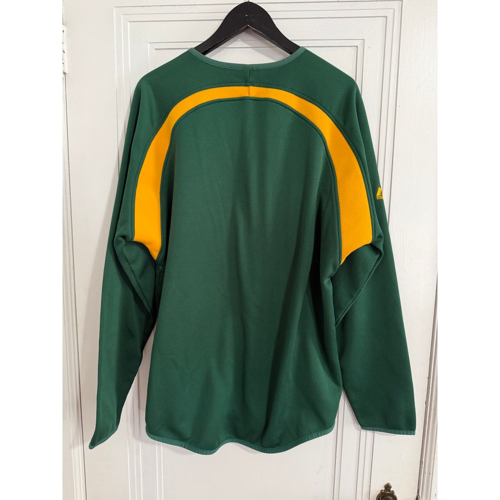 Majestic NDSU Bison Batting Practice Style Crewneck Sweatshirt Size L Size US L / EU 52-54 / 3 - 5 Thumbnail