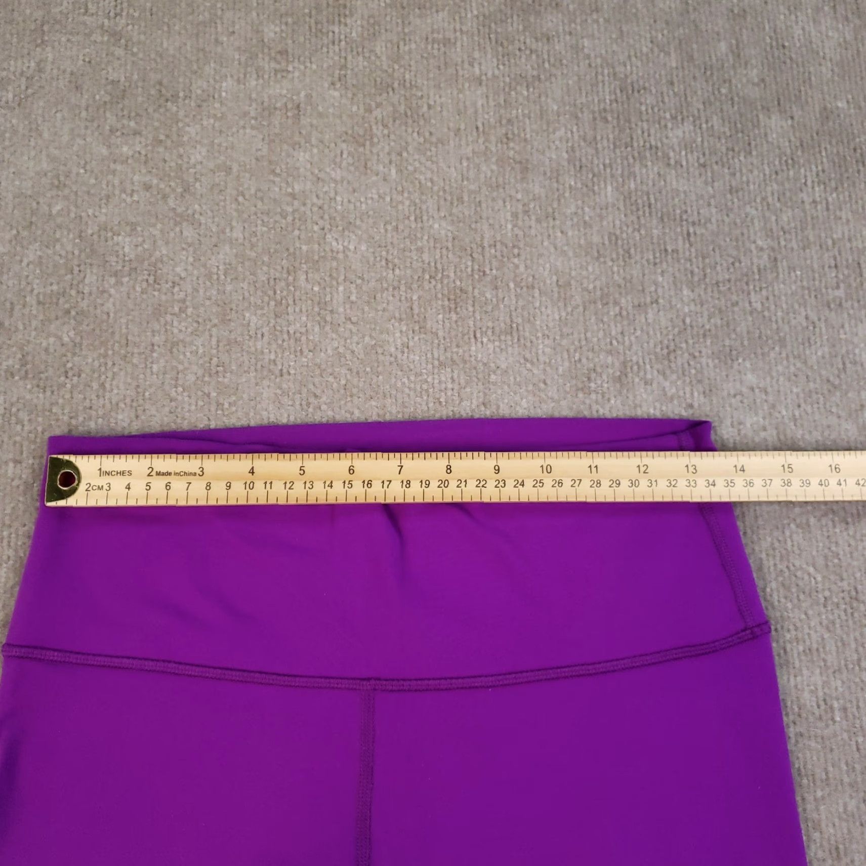 Lululemon Lululemon Wunder Under Leggings Womens Size 10 Purple Mid Rise Crop Stretch Size 32" / US 10 / IT 46 - 5 Thumbnail