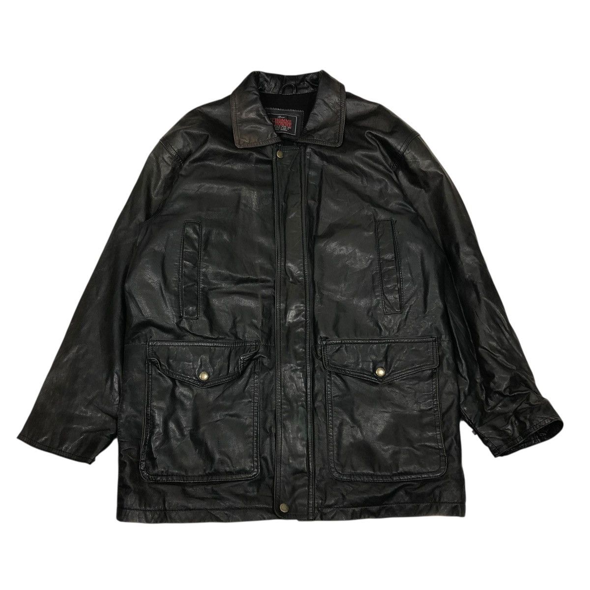 ジャケット・アウター I.S issey miyake sport leather coat Archive 80S ISSEY MIYAKE Leather Jacket Chisato Tsumori