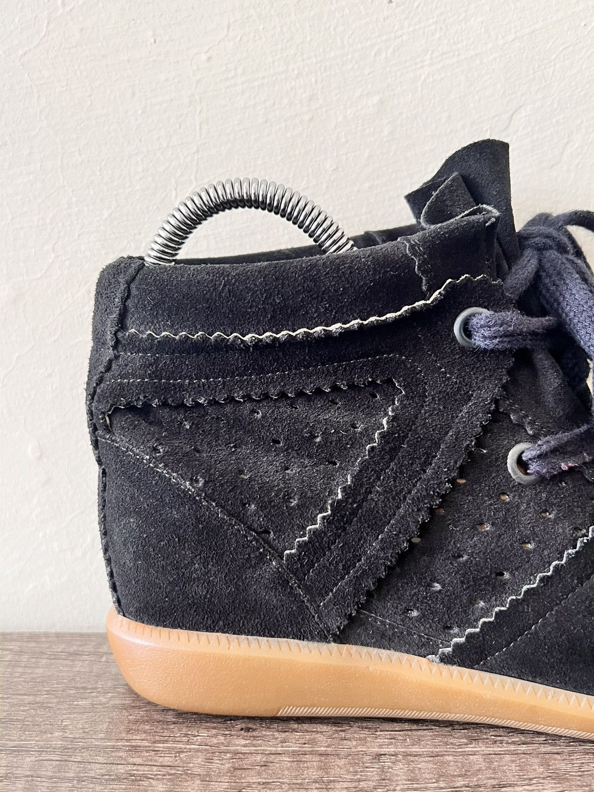 Isabel Marant Etoile Bobby Suede Leather Trainers Size US 9 / IT 39 - 14 Thumbnail