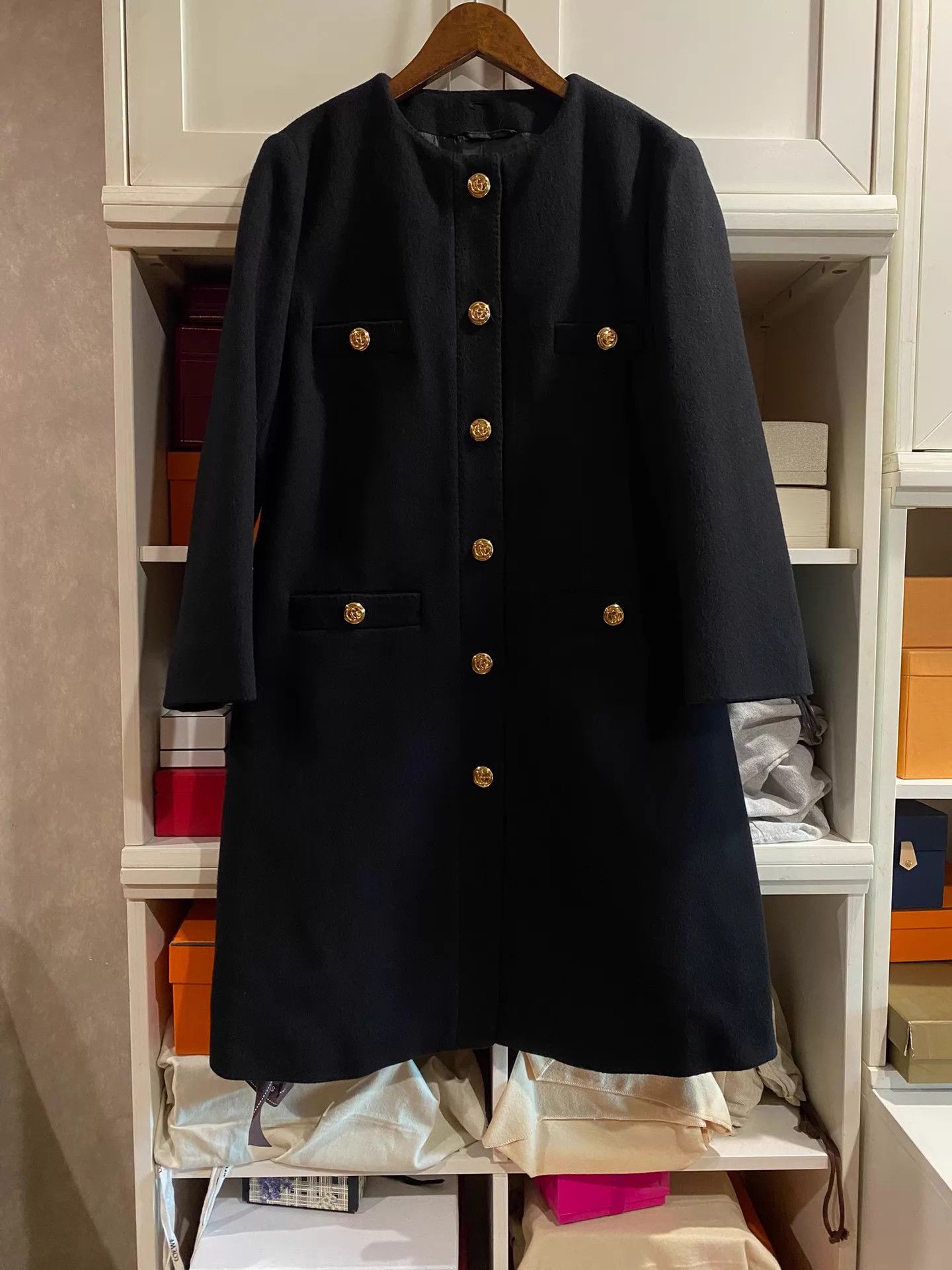 Gucci Gucci Classic Wool Coat Size 38 Size XS / US 0-2 / IT 36-38 - 1 Thumbnail
