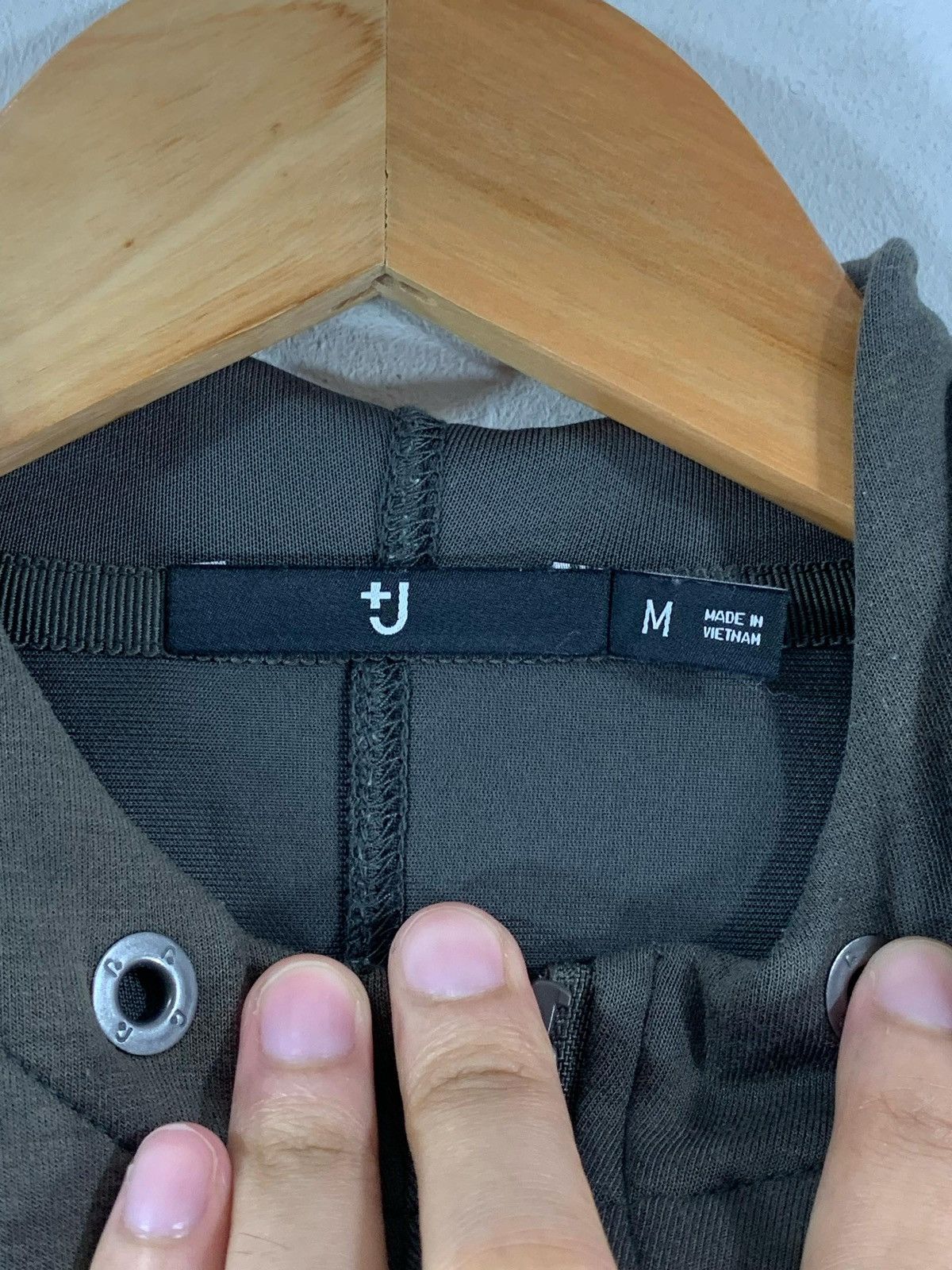 Japanese Brand × Jil Sander × Uniqlo Uniqlo X jil sander Full Zipper Hoodie Size US M / EU 48-50 / 2 - 3 Thumbnail