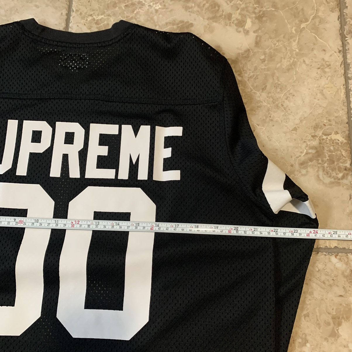 Hennessy × Supreme SUPREME HENNESSY BLACK MESH JERSEY LONG SLEEVE SIZE LARGE Size US L / EU 52-54 / 3 - 7 Thumbnail