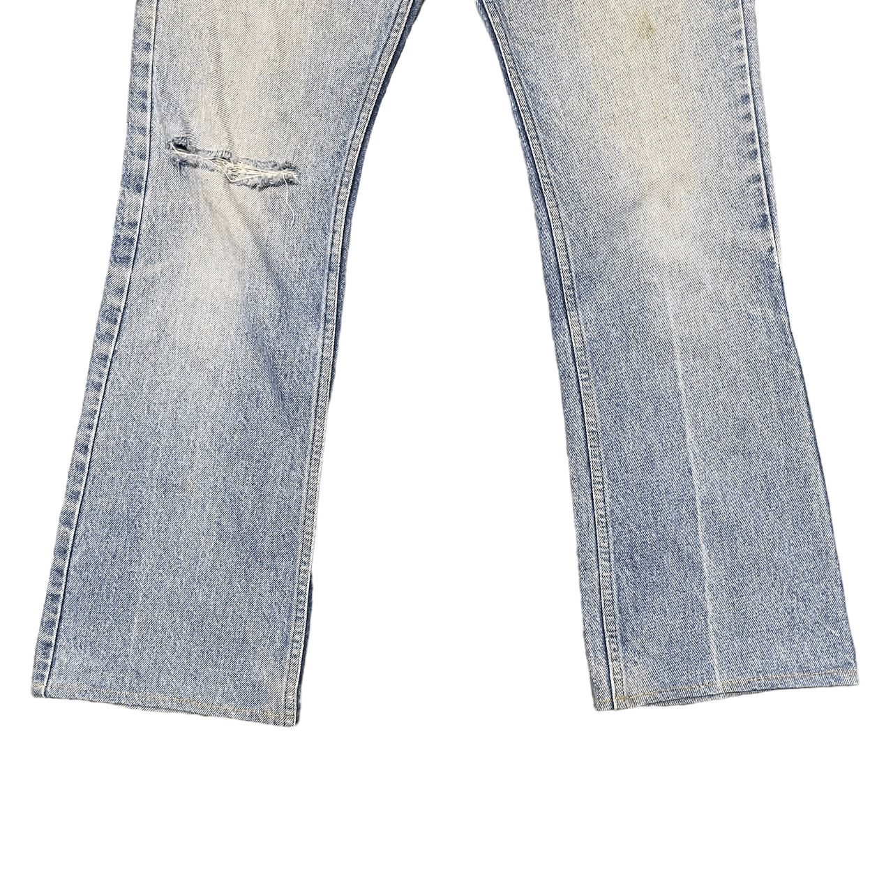 Levi's Vintage Levis Orange Tab Flared Denim Jeans Size US 30 / EU 46 - 3 Thumbnail
