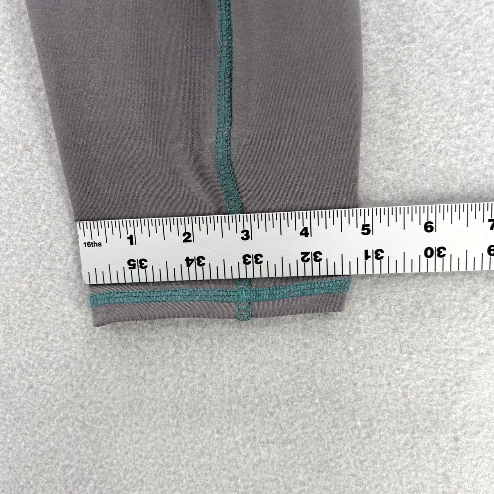 Vintage Riding Sport Leggings Womens L Gray Full Seat Riding Equestrian Pants Size 36" / US 14 / IT 50 - 7 Thumbnail