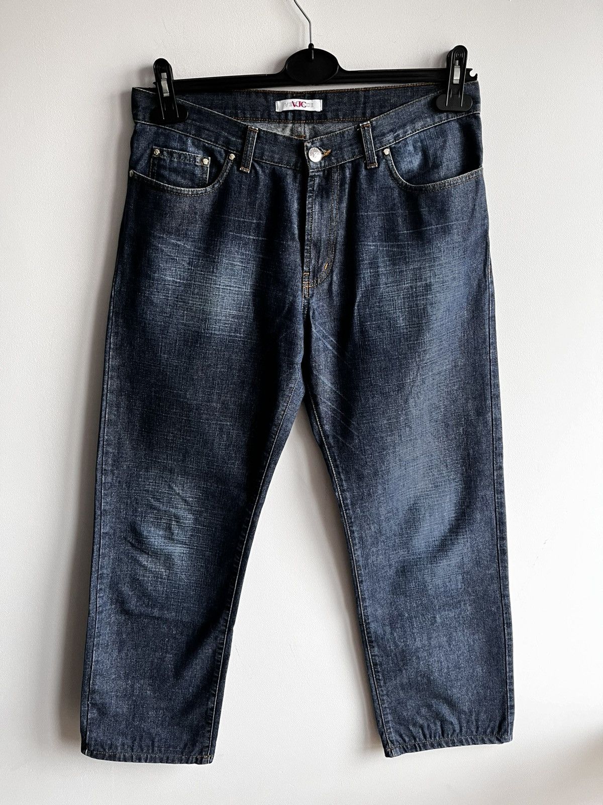 Versace × Versace Jeans Couture Versace jeans straight 34 navy blue Size US 34 / EU 50 - 4 Thumbnail