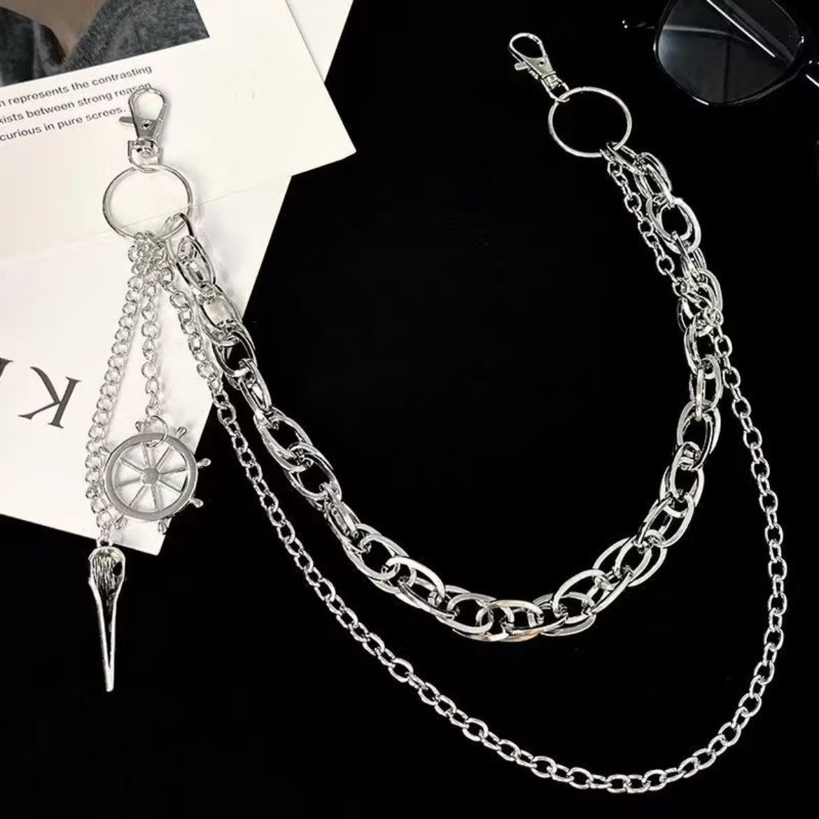 小物 [14th Addiction] wallet chain 14th Addiction Urban Metal Wallet Chain lgb style | Grailed