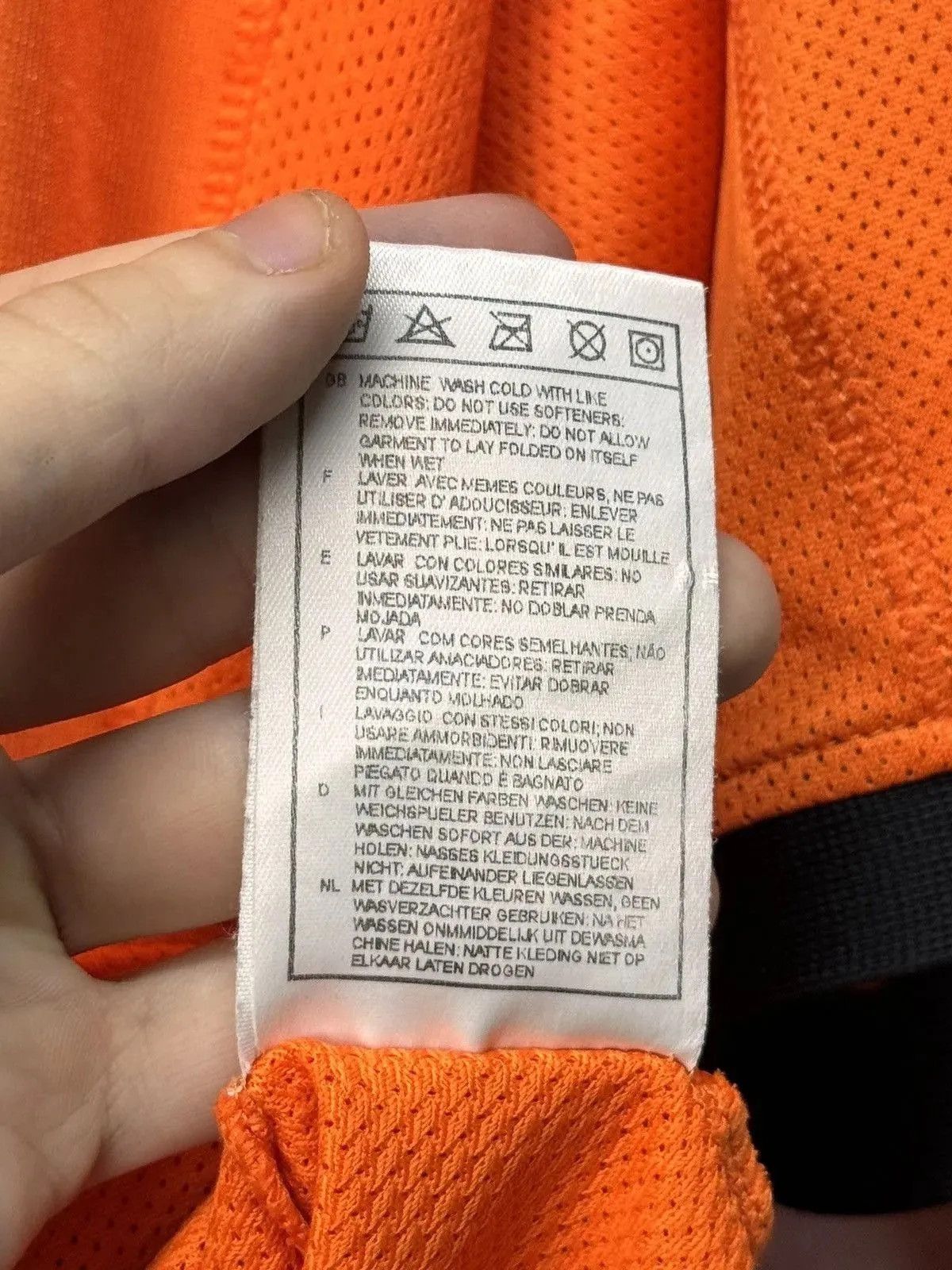 Nike × Vintage VERY RARE NIKE NETHERLANDS KNVB SOCCER JERSEY Y2K DRILL 90s Size US L / EU 52-54 / 3 - 11 Thumbnail