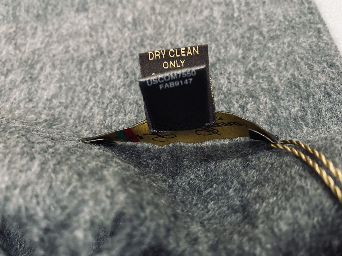Loro Piana Loro Piana Charcoal Grey Cashmere Unita Scarf Unisex NWT Size ONE SIZE - 10 Thumbnail