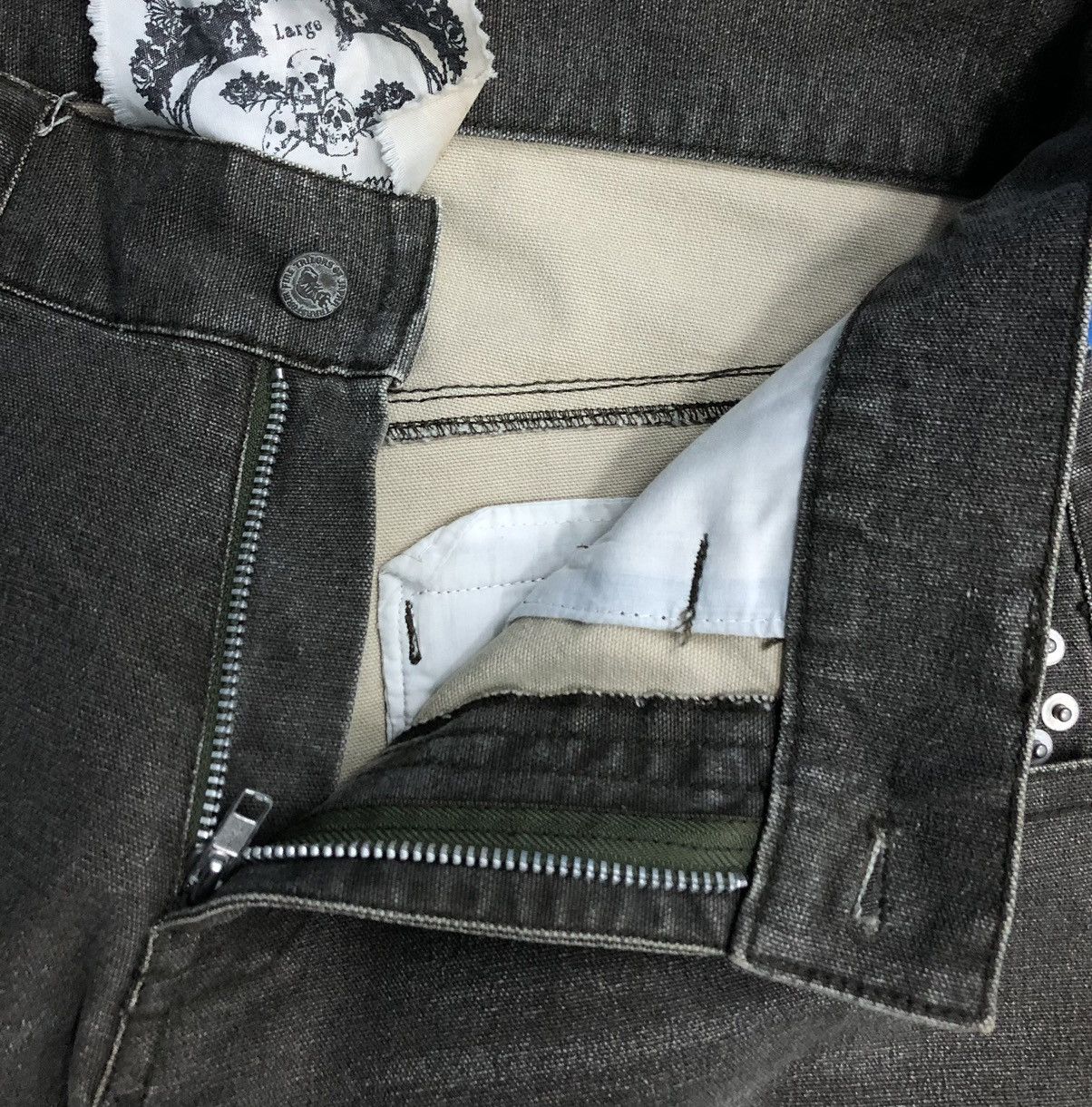 Japanese Brand Vintage Transform Fire Tailors Of Japan Denim Pants Size US 31 - 12 Thumbnail
