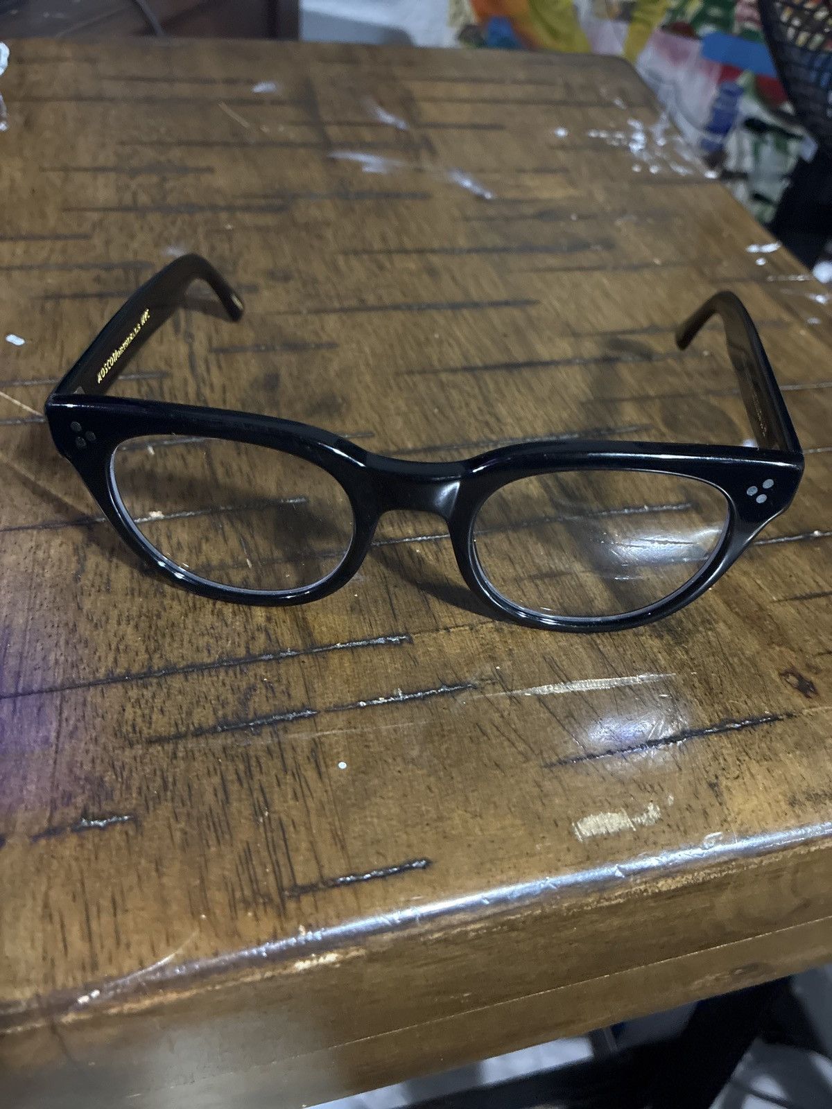 Moscot Authentic MOSCOT Vilda Frames Black Size 48 Excellent Shape Size ONE SIZE - 5 Thumbnail