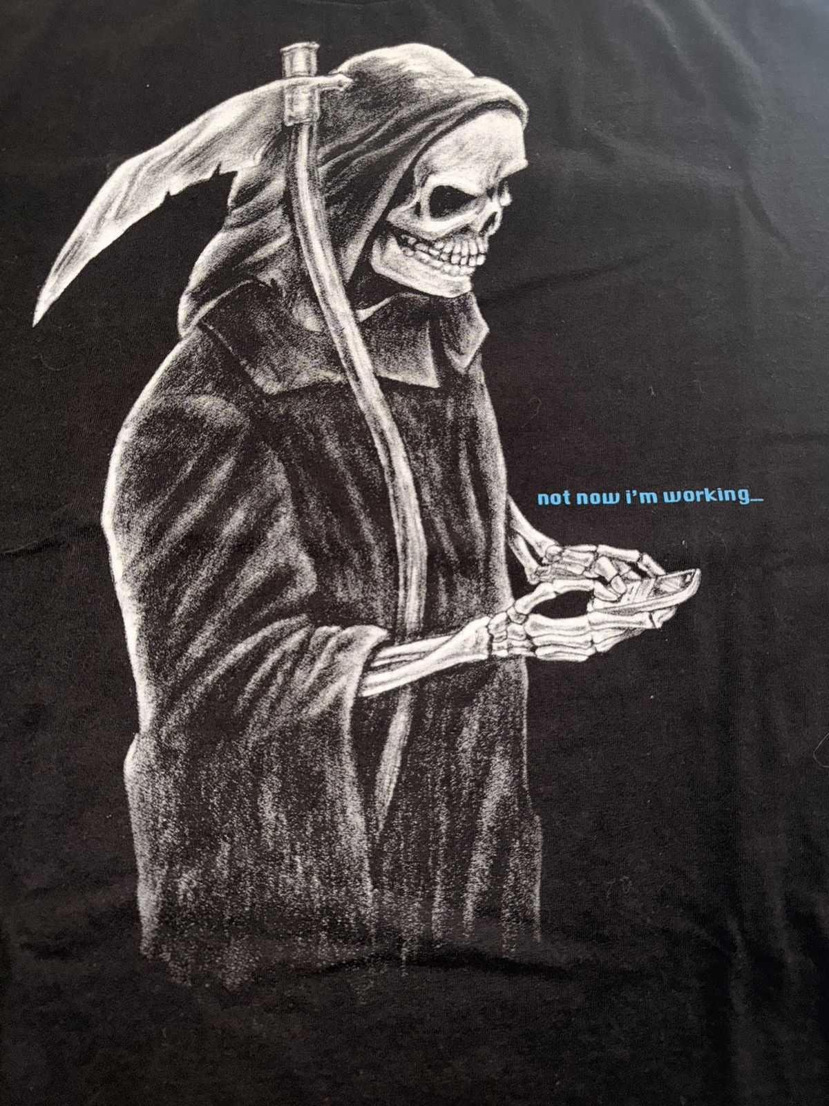 Delta Vintage Grim Reaper tee Size US XL / EU 56 / 4 - 2 Thumbnail