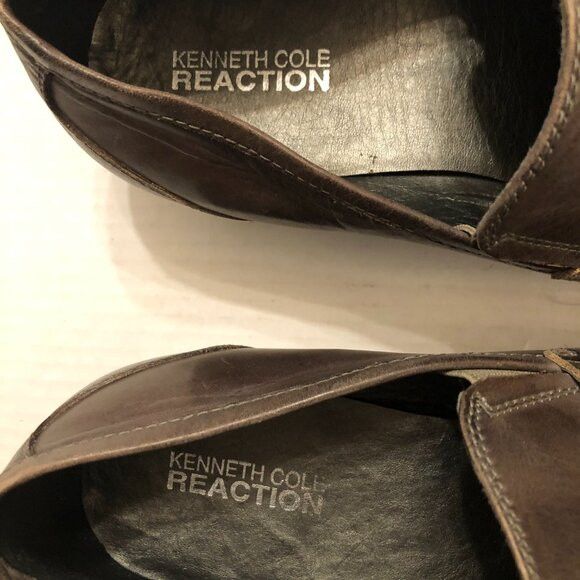 Kenneth Cole KENNETH COLE MEN'S NEW LEATHER DRESS SHOES SIZE: 10M Size US 10 / EU 43 - 5 Thumbnail