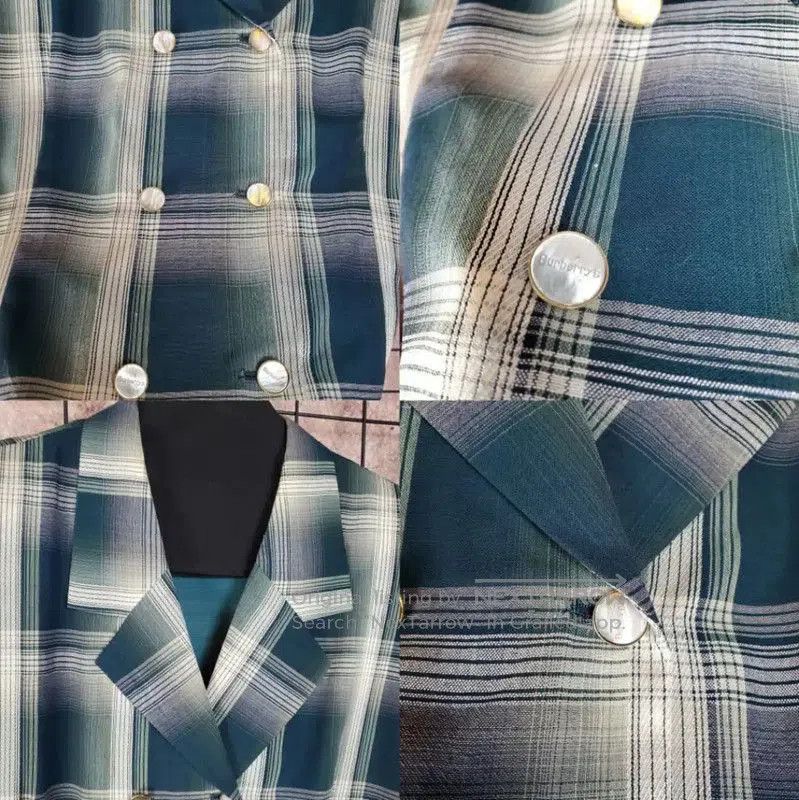 Burberry Burberry Green Wool-Blend Short Cardigan. Size L / US 10 / IT 46 - 3 Thumbnail