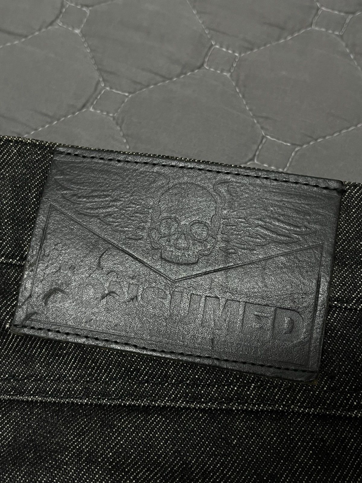 Raf Simons Raf sions 03ss archive black denim jeans Size US 32 / EU 48 - 6 Thumbnail