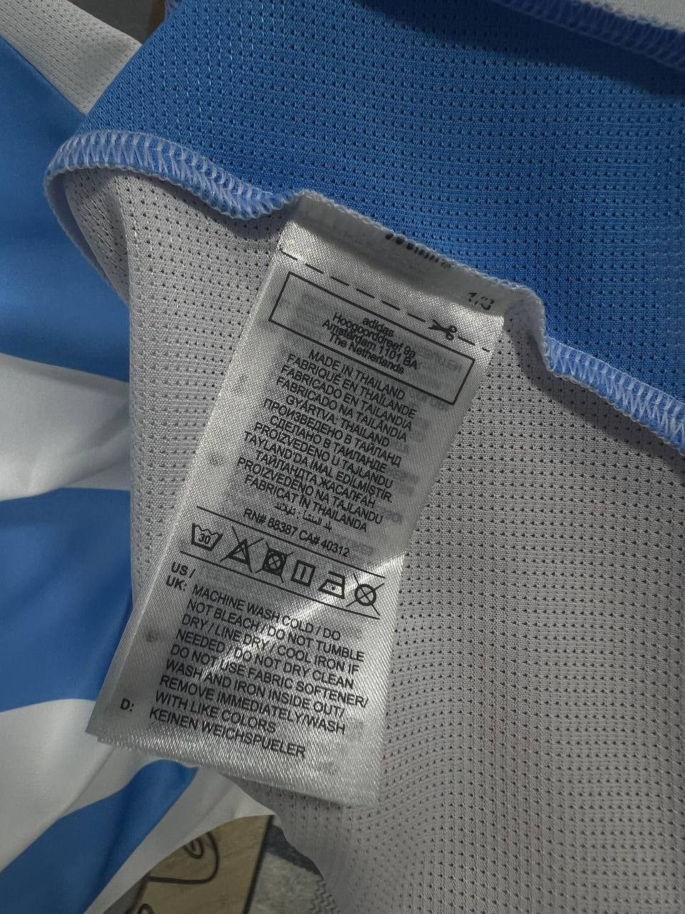 Adidas Argentina 🇦🇷 Adidas Jersey Size US L / EU 52-54 / 3 - 6 Thumbnail