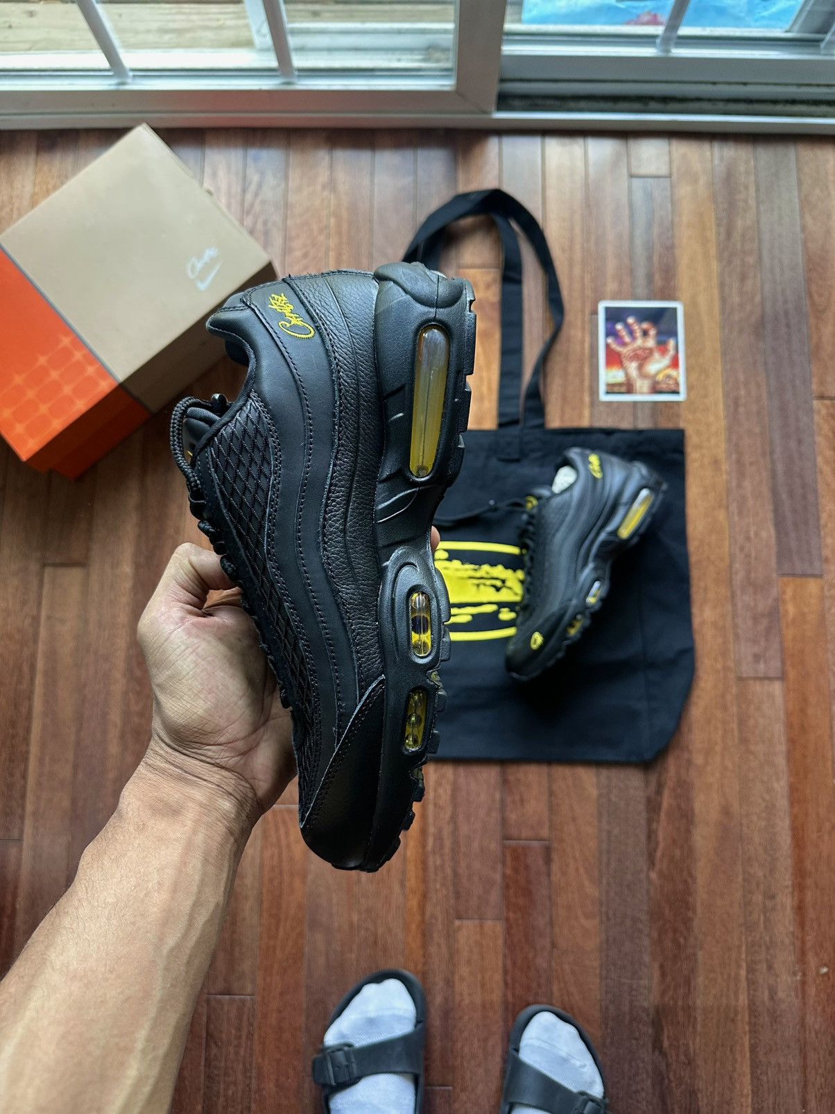 Corteiz × Nike Corteiz CRTZ X NIKE AIR MAX HONEY BLACKS - size 12 Size US 12 / EU 45 - 5 Thumbnail