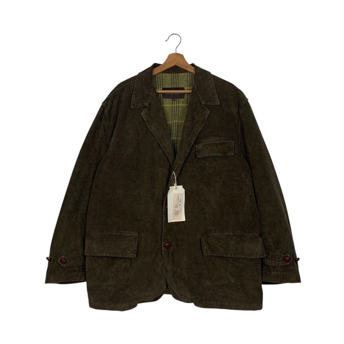 New England Outerwear NEW ENGLAND Corduroy Casual Jacket #2931-C133 Size US L / EU 52-54 / 3 - 1 Thumbnail