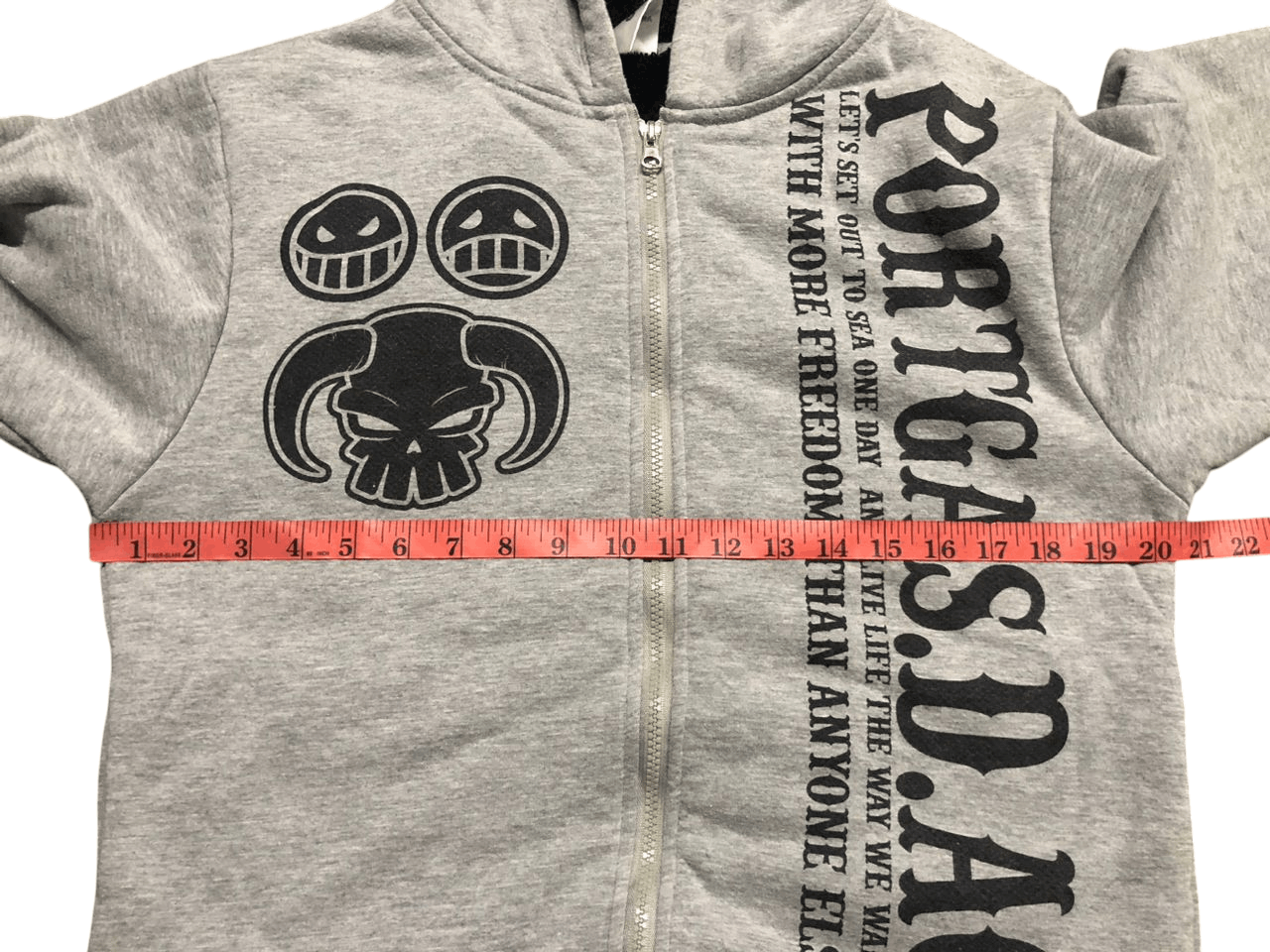 One Piece One Piece Over Print Hoodie Zipper Sherpa Lining Size US M / EU 48-50 / 2 - 15 Thumbnail