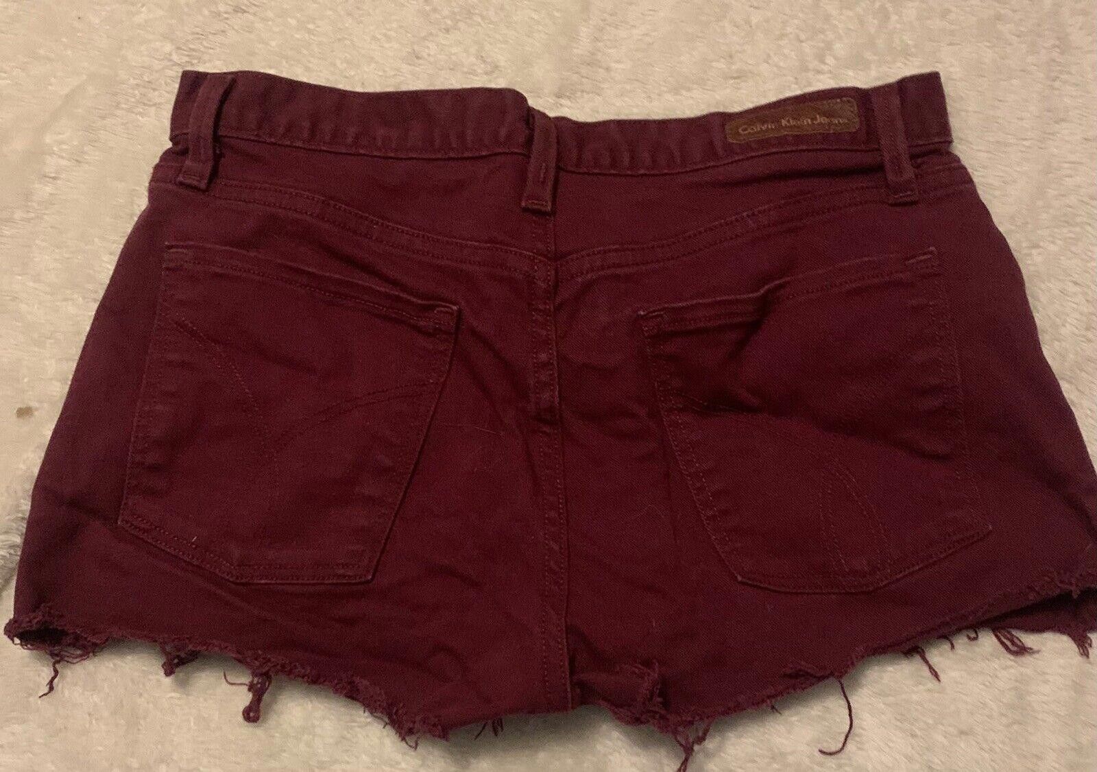 Calvin Klein Calvin Klein Womens Shorts Size 6 Size 28" / US 6 / IT 42 - 3 Thumbnail
