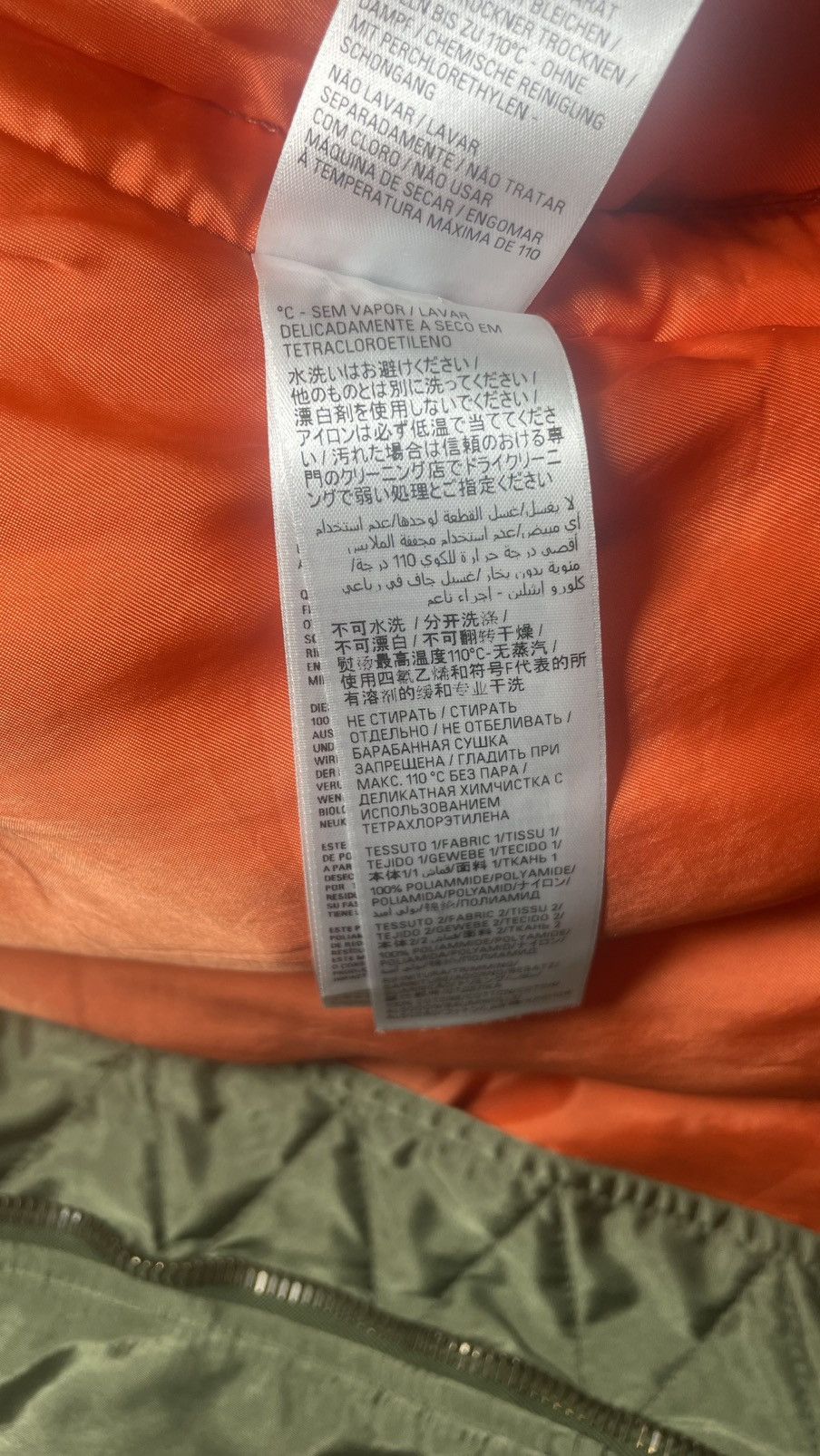 Balenciaga AW23 Balenciaga Double Sleeve Distressed MA-1 Bomber Sz L Size US L / EU 52-54 / 3 - 10 Thumbnail