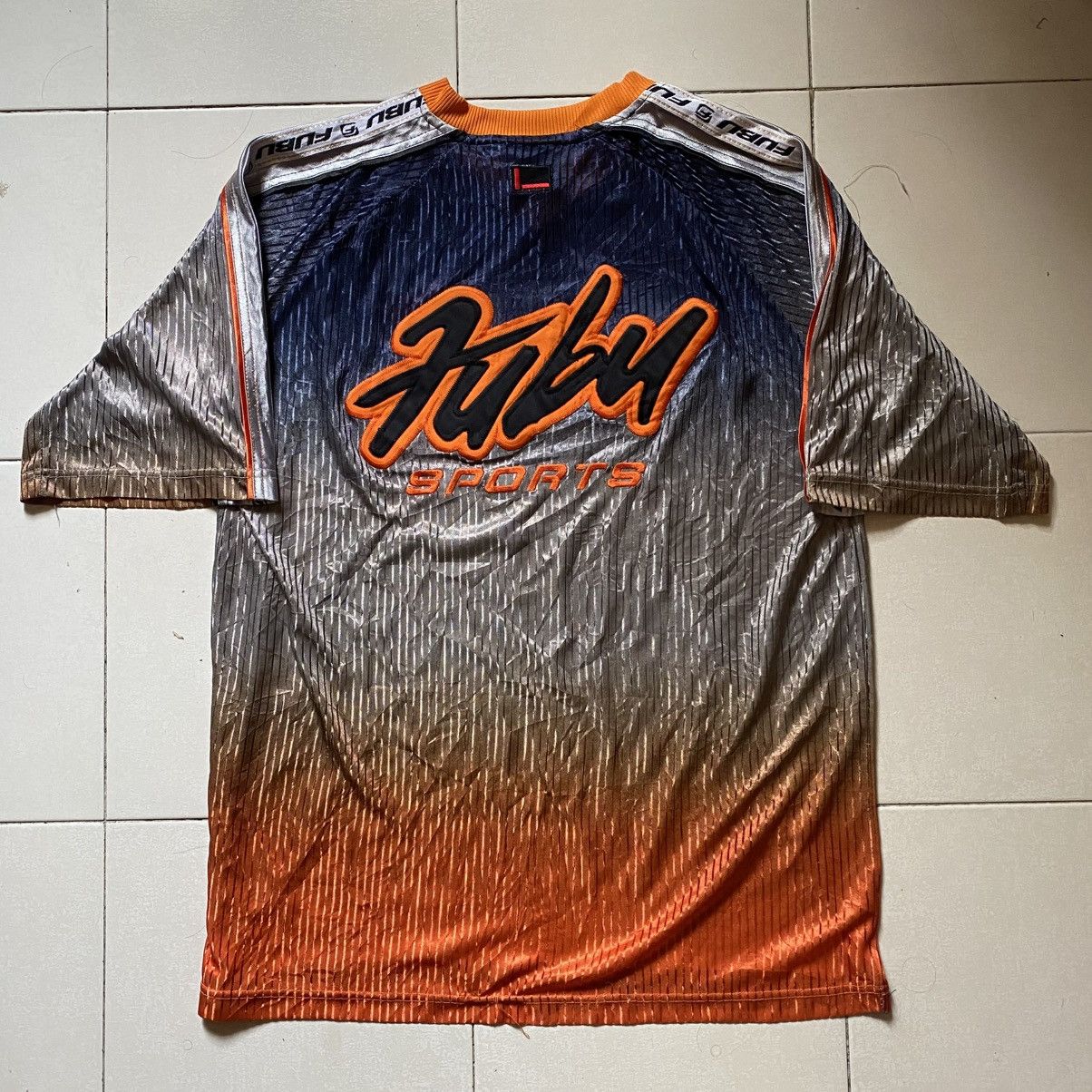 Fubu × Vintage Vintage Fubu Sports Hiphop Jersey Size US XL / EU 56 / 4 - 1 Thumbnail
