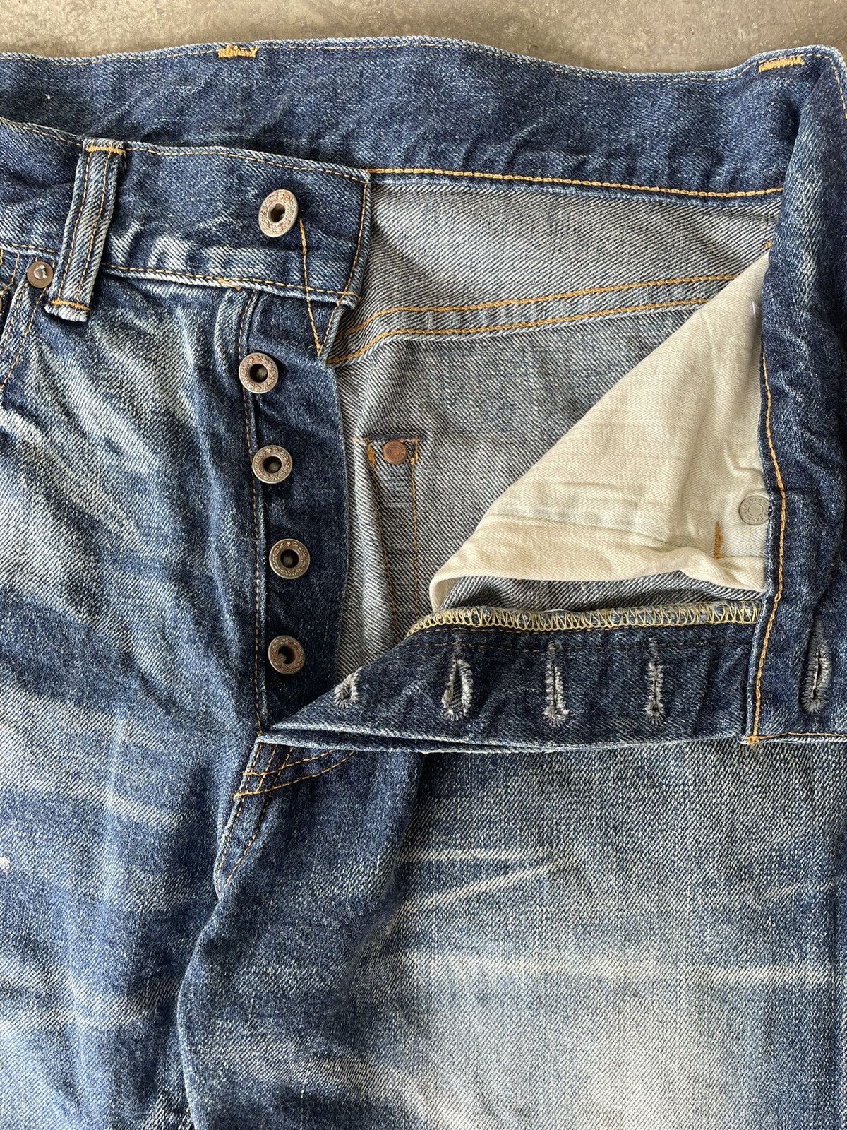 Japanese Brand Vintage Lost Angel Japan Selvedge Denim Size US 34 / EU 50 - 9 Thumbnail