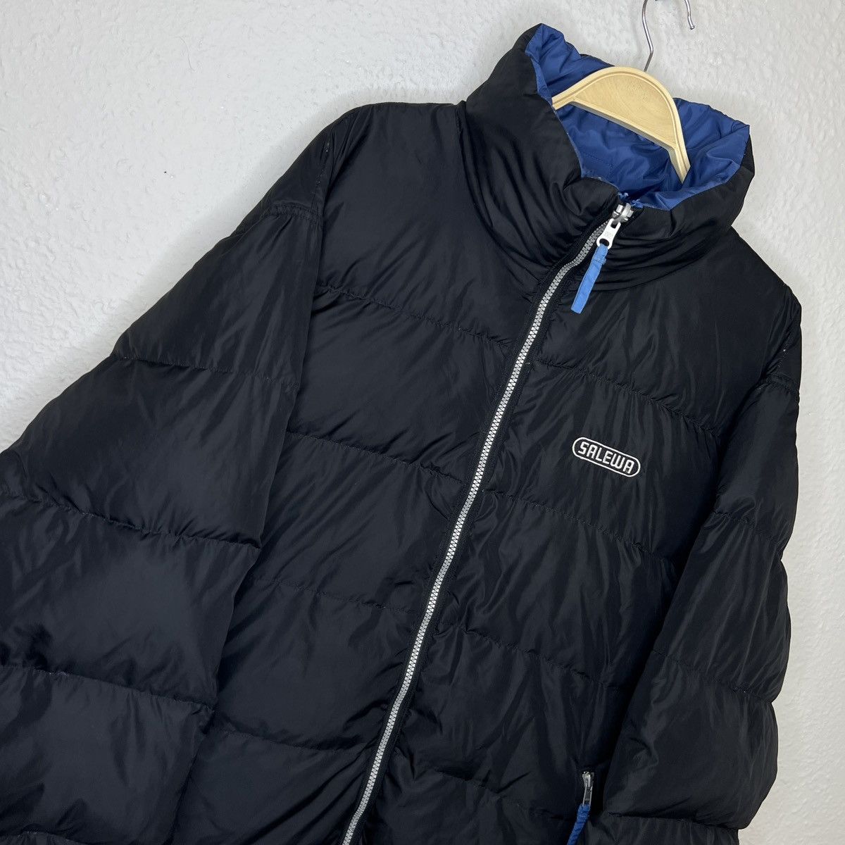 Vintage Vintage Salewa Puffer Goose Down Jacket Winter Mountain Logo Size US XL / EU 56 / 4 - 8 Thumbnail