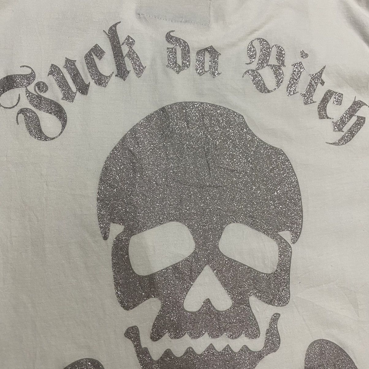Heaven by Marc Jacobs Heaven Fuck Da Bitch Big Skulls long sleeve tee Size US M / EU 48-50 / 2 - 8 Thumbnail