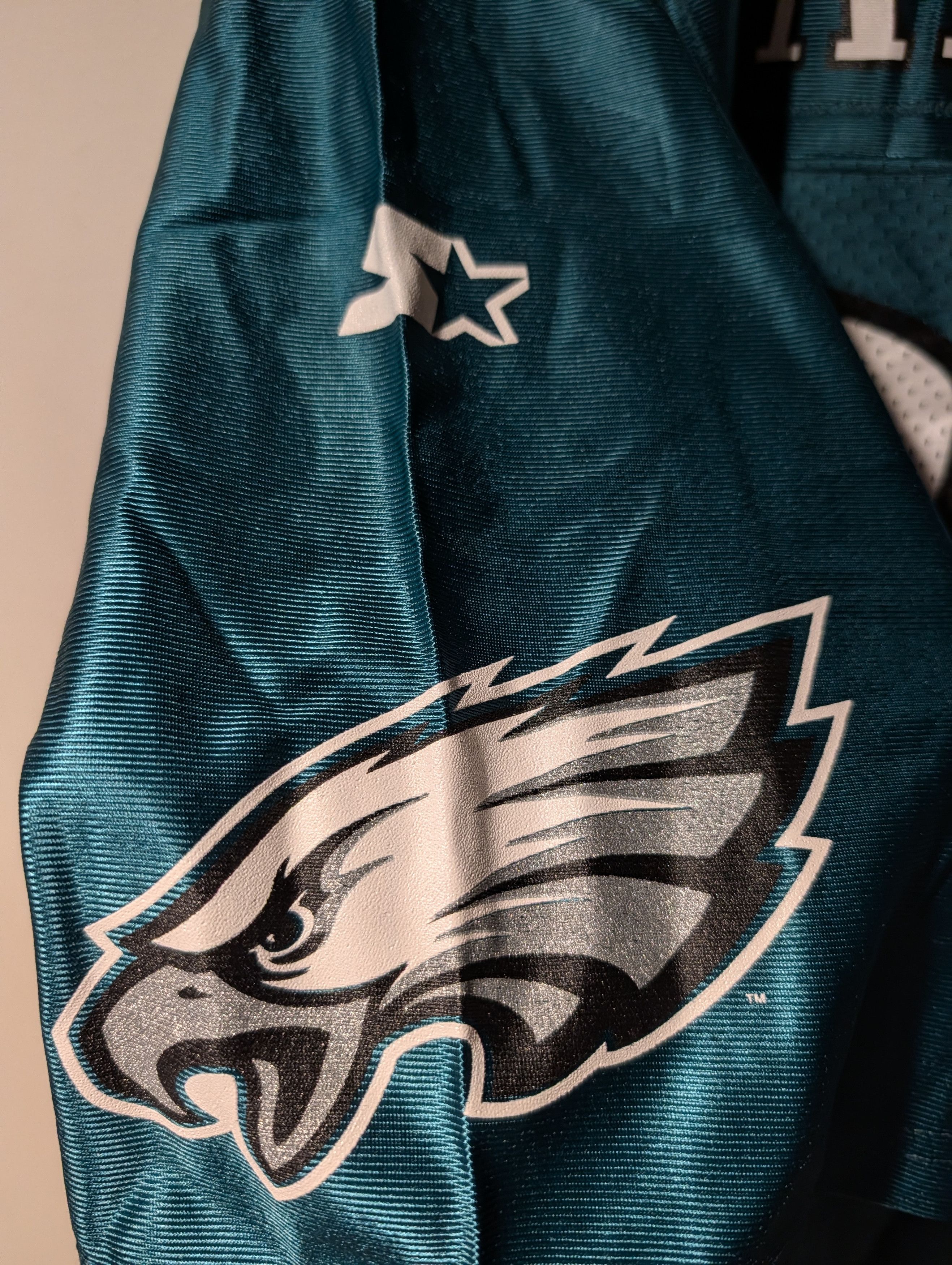 NFL Vintage 90s Starter Philadelphia Eagles Harmon NFL Jersey Size US XL / EU 56 / 4 - 3 Thumbnail