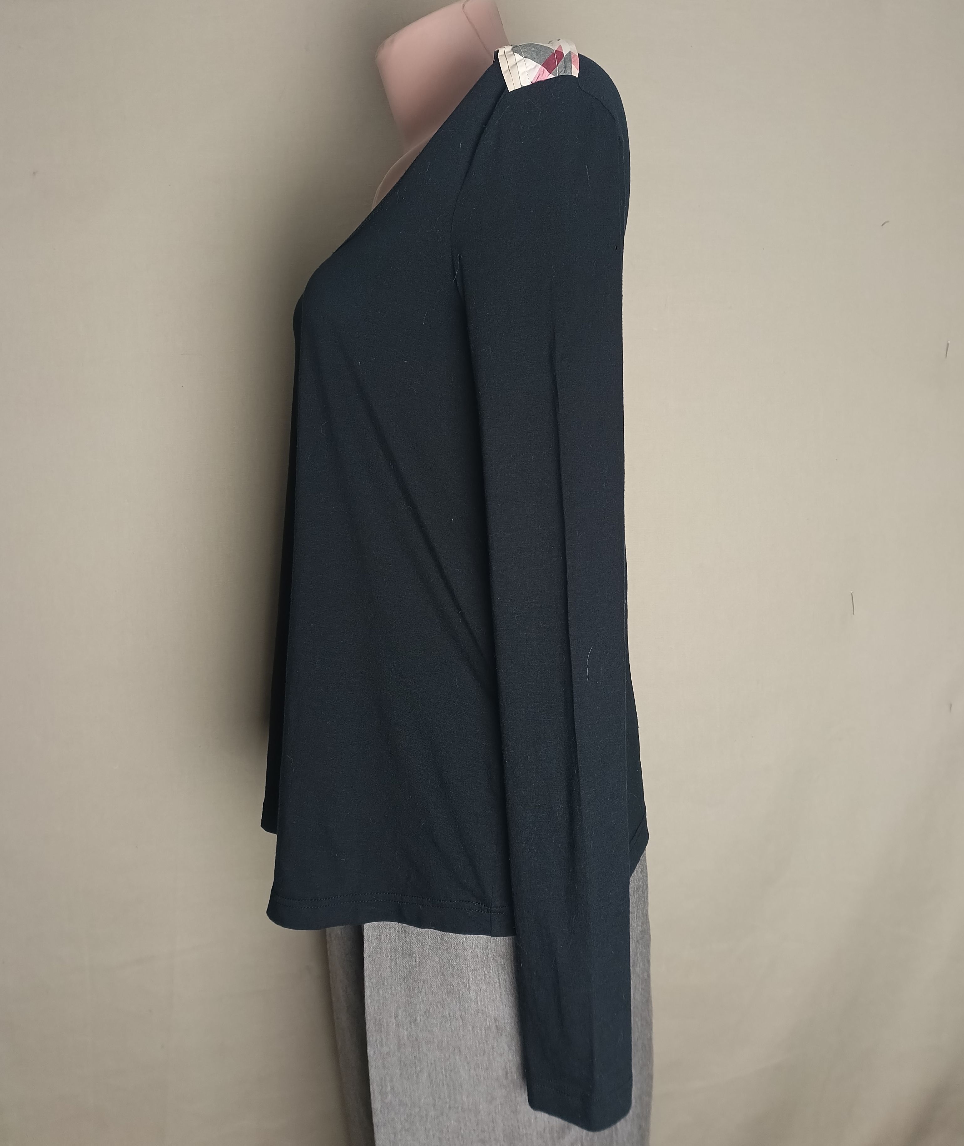 Burberry BURBERRY Brit Cotton Long Sleeve Top Blouse Size XS Size XS / US 0-2 / IT 36-38 - 3 Thumbnail