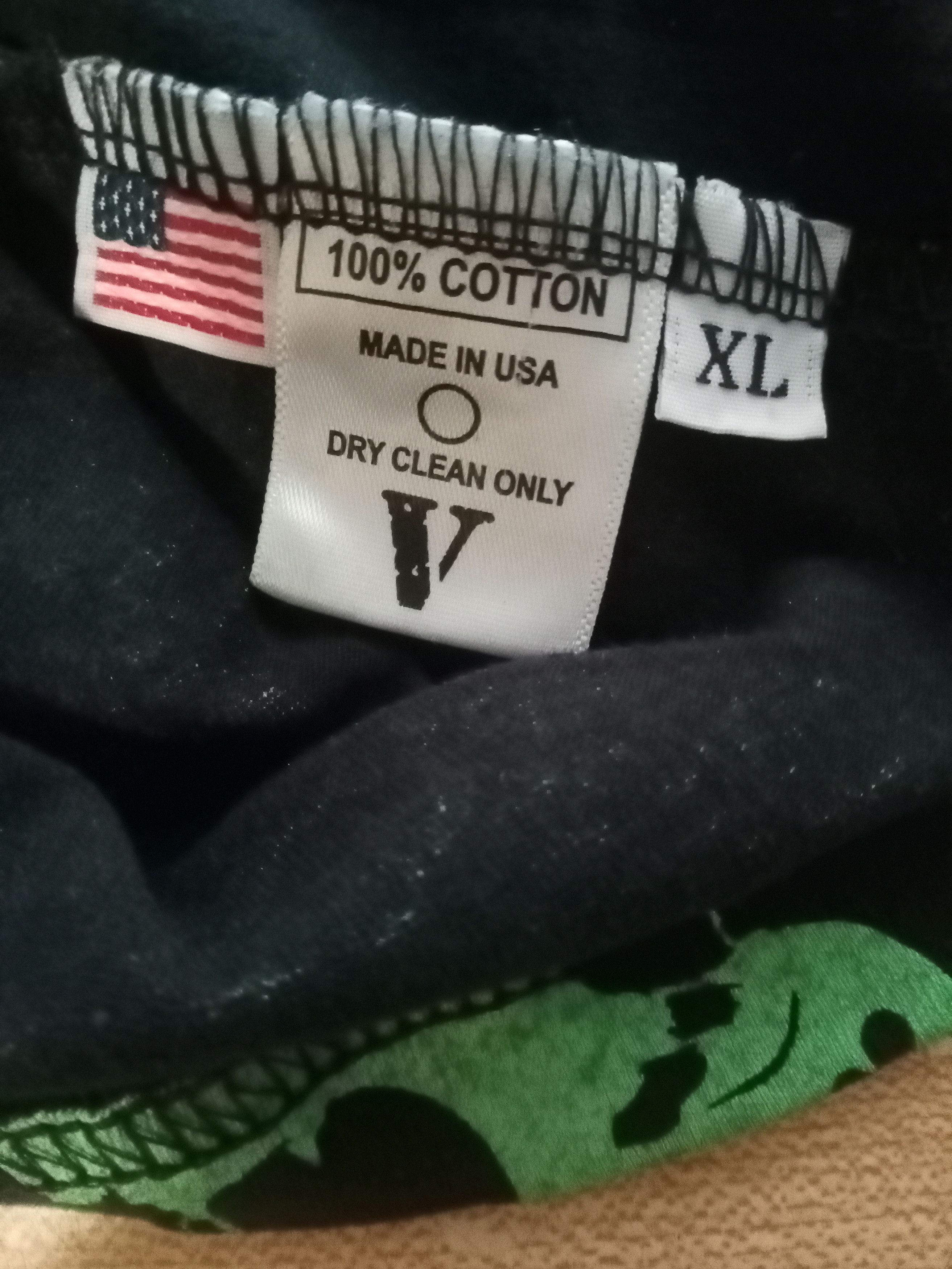Vlone Vlone Crypt Tee Size US XL / EU 56 / 4 - 3 Thumbnail