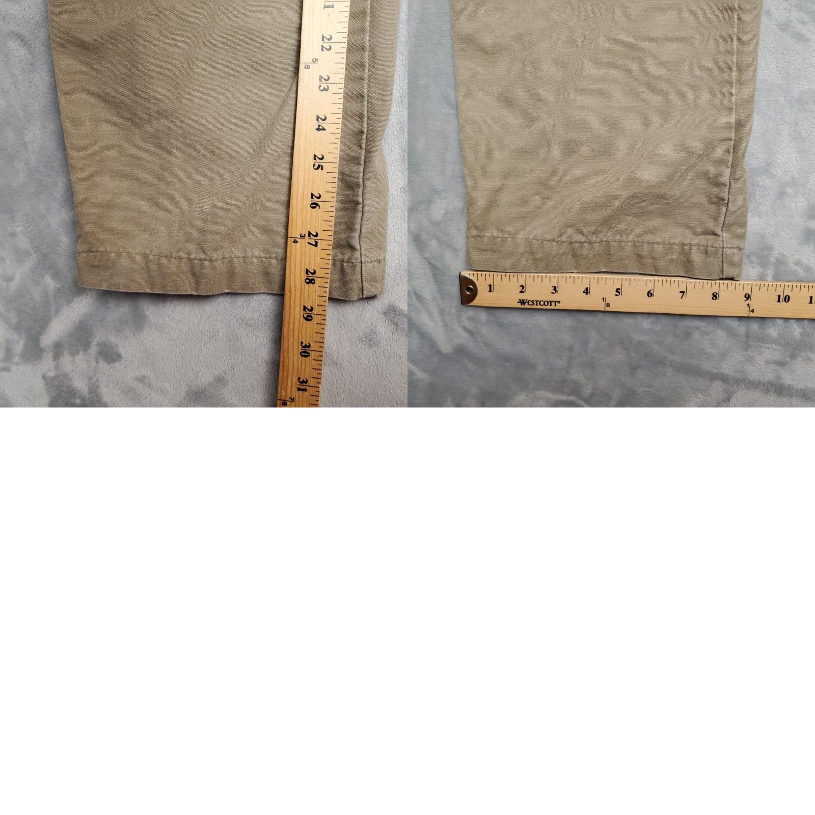 Vintage VINTAGE Columbia Pants Mens 34x32 Khaki Canvas Baggy Cargo Outdoors Gorp Classic Size US 36 / EU 52 - 9 Thumbnail