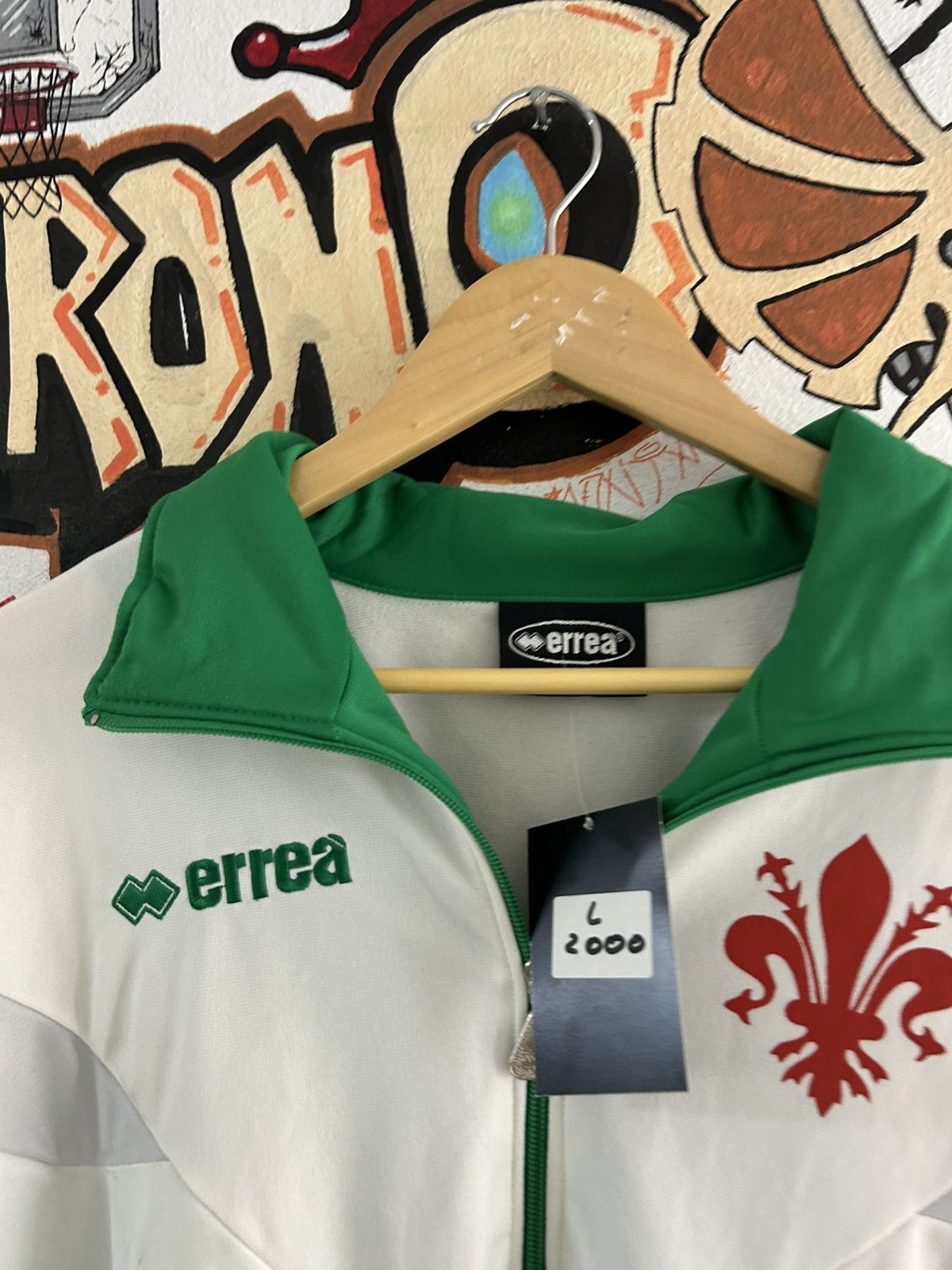Errea 90s Errea Fierenze track jacket Size US L / EU 52-54 / 3 - 3 Thumbnail