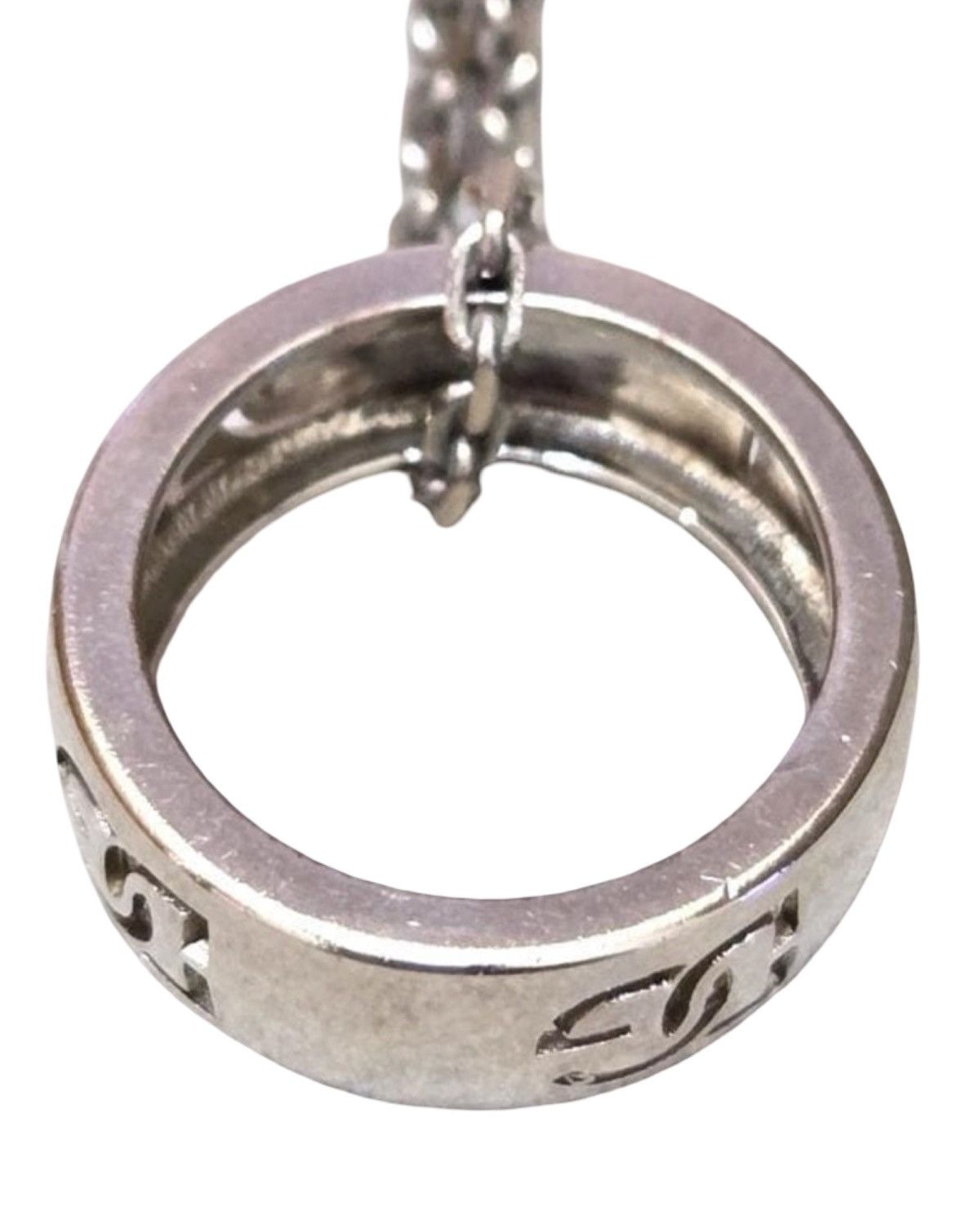 Dolce & Gabbana Ring Engraved Necklace Size ONE SIZE - 4 Thumbnail
