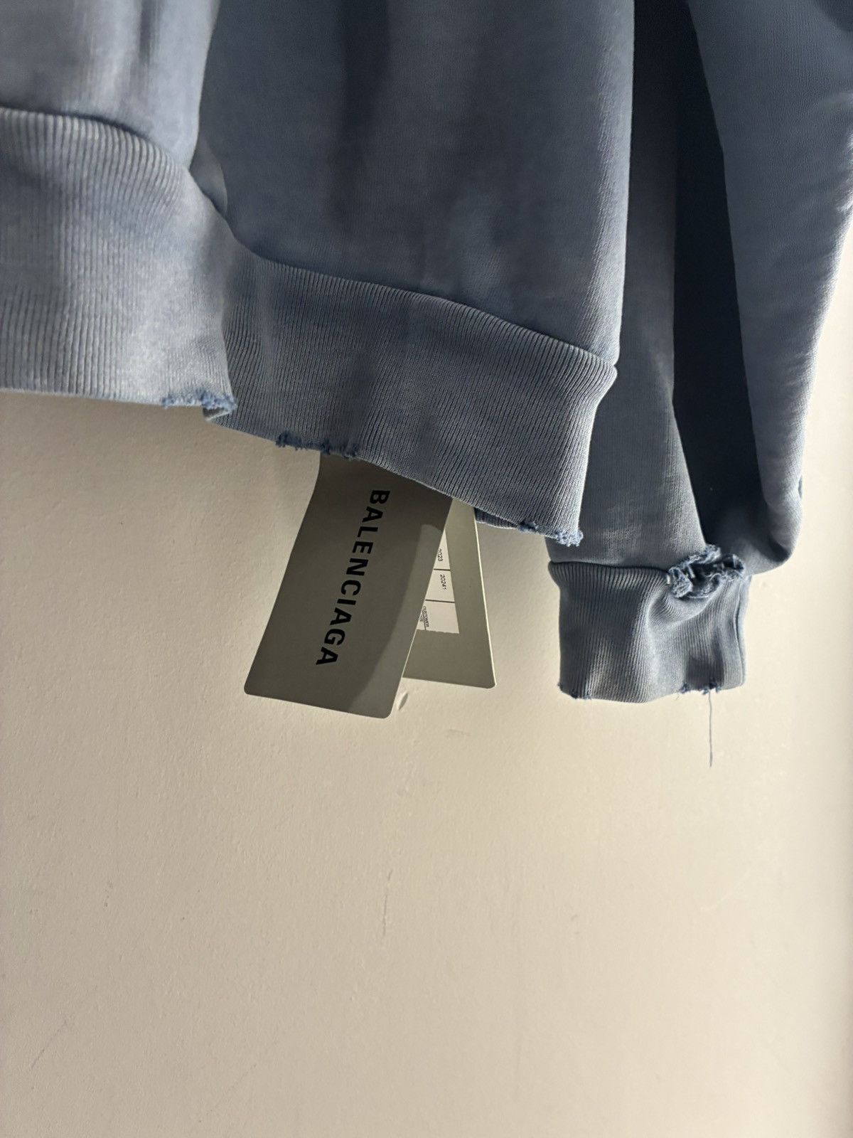Balenciaga BALENCIAGA Washed Paris Oversized Hoodie Size US S / EU 44-46 / 1 - 4 Thumbnail