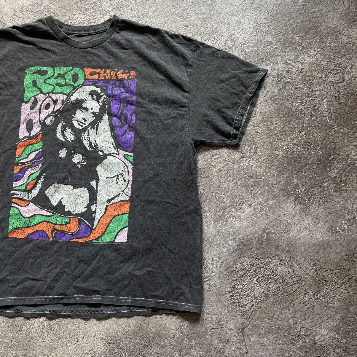 RED HOT CHILI PEPPERS Tシャツy2k Red Hot Chili Peppers Vintage Distressed Asterisk T-Shirt Small