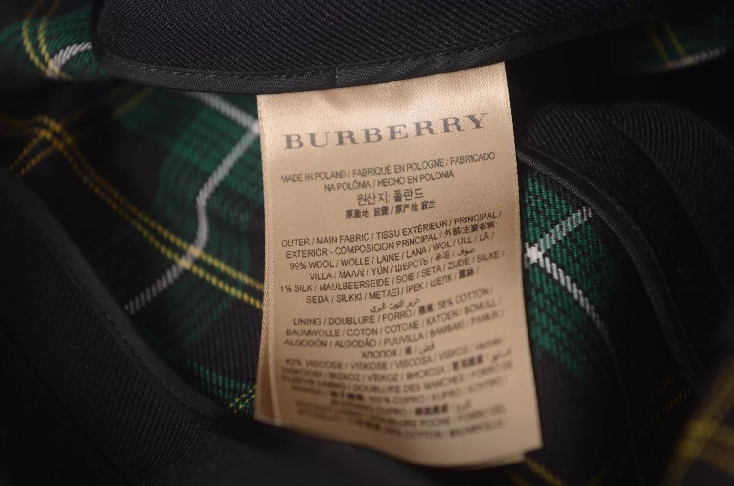 Burberry Burberry Solid Wool-Silk-Cotton Overcoat XS Women's Size XS / US 0-2 / IT 36-38 - 5 Thumbnail
