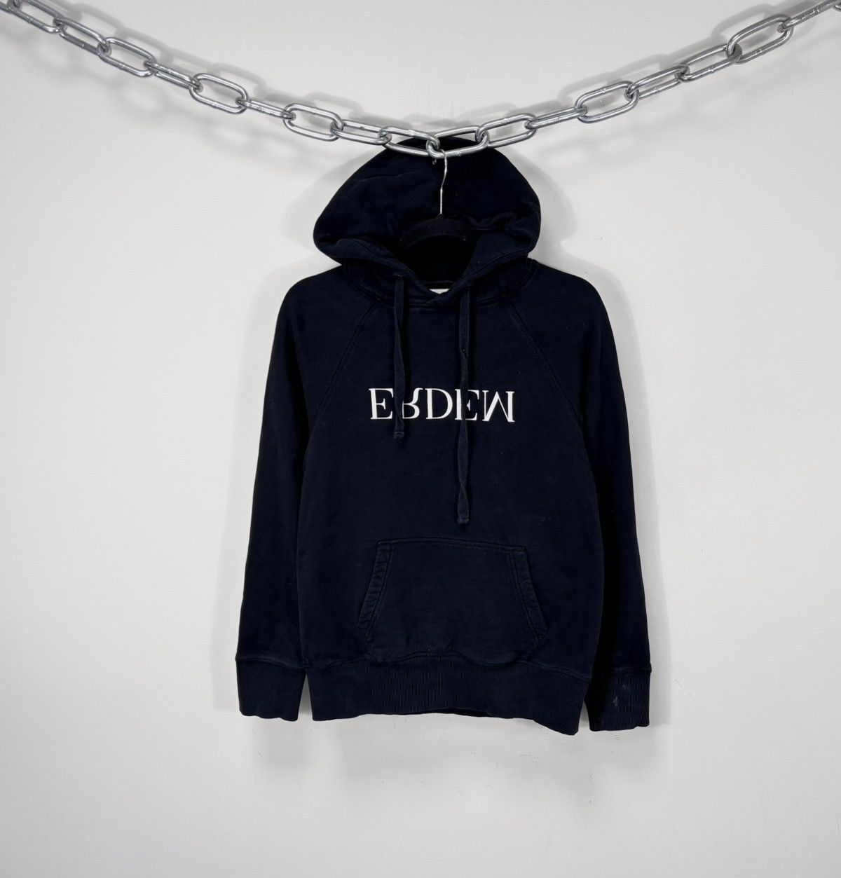 H&M Erdem X H&M Men’s Big Print Logo Hype Black Hoodie Size US S / EU 44-46 / 1 - 1 Thumbnail