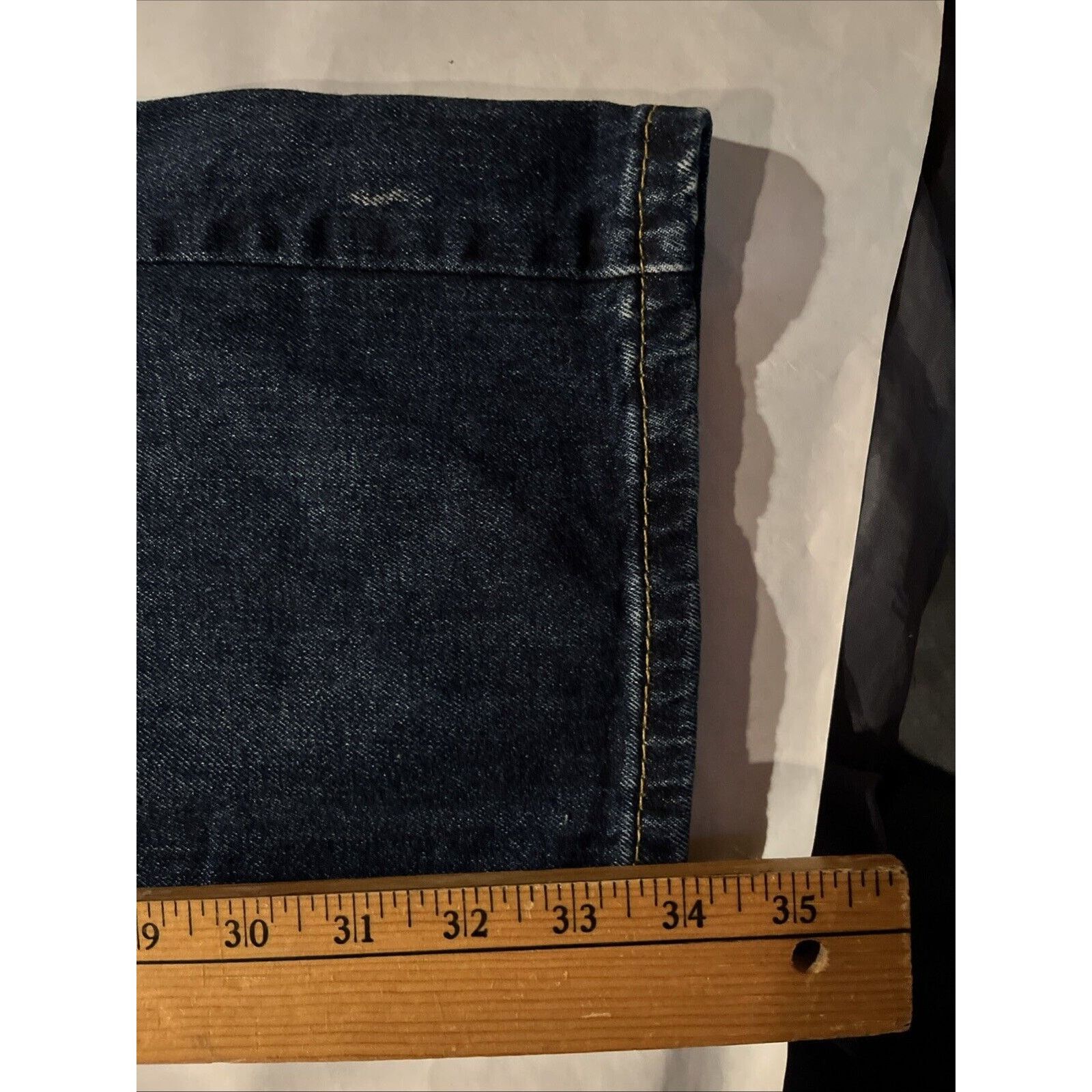 Levi's Levi’s 505 Jeans Men 38x34 Dark Wash Denim Pants Cotton Blue Size US 38 / EU 54 - 8 Thumbnail